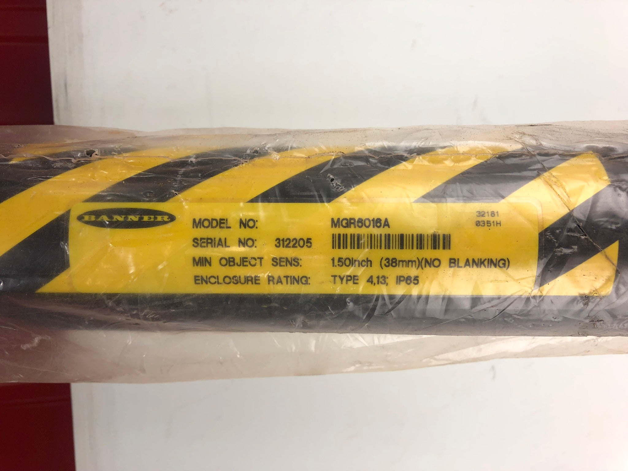 Banner MGR6016A Safety Light Curtain