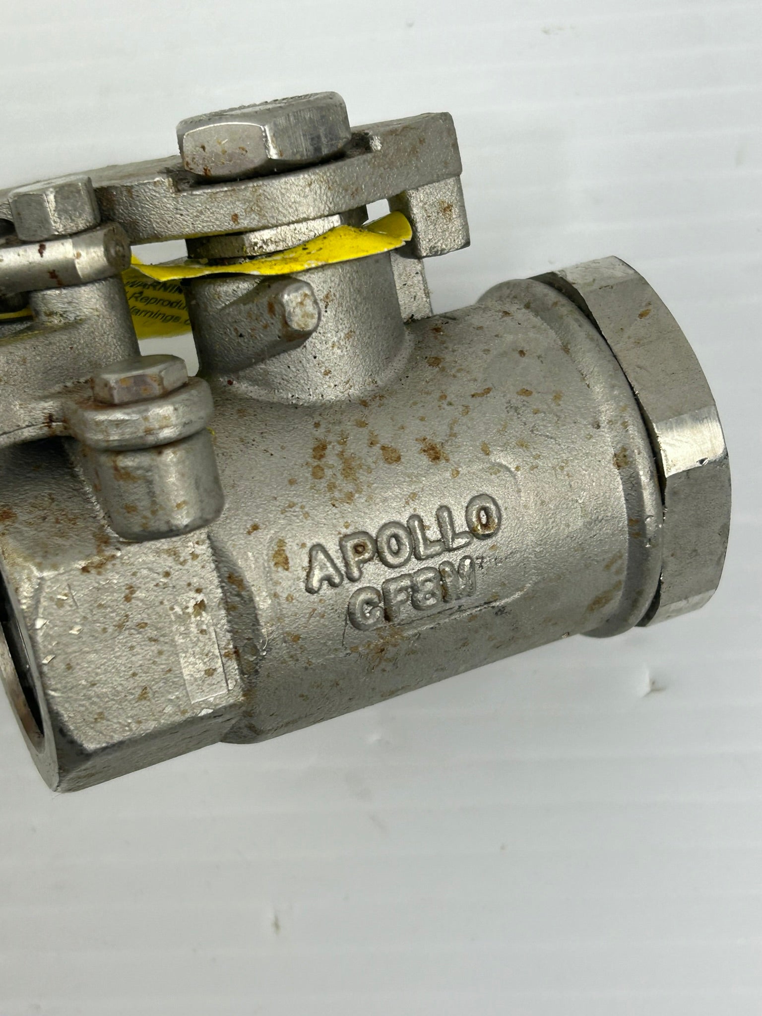 Apollo 76-504-01A Ball Valve 2000 WOG CF8M 316SS MPTFE