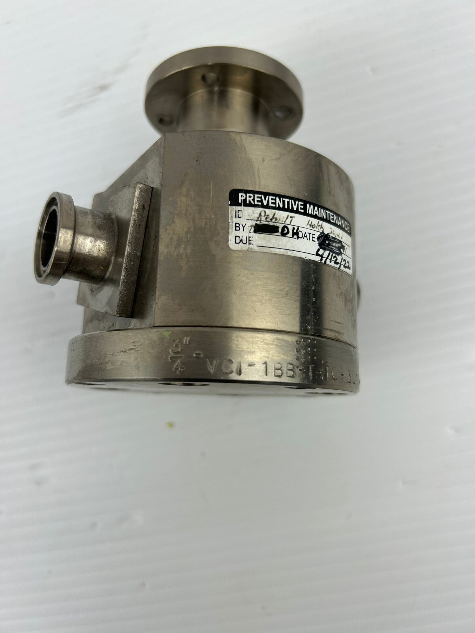 3/4" VCI-1BB-T-TC-3L-K12 Valve