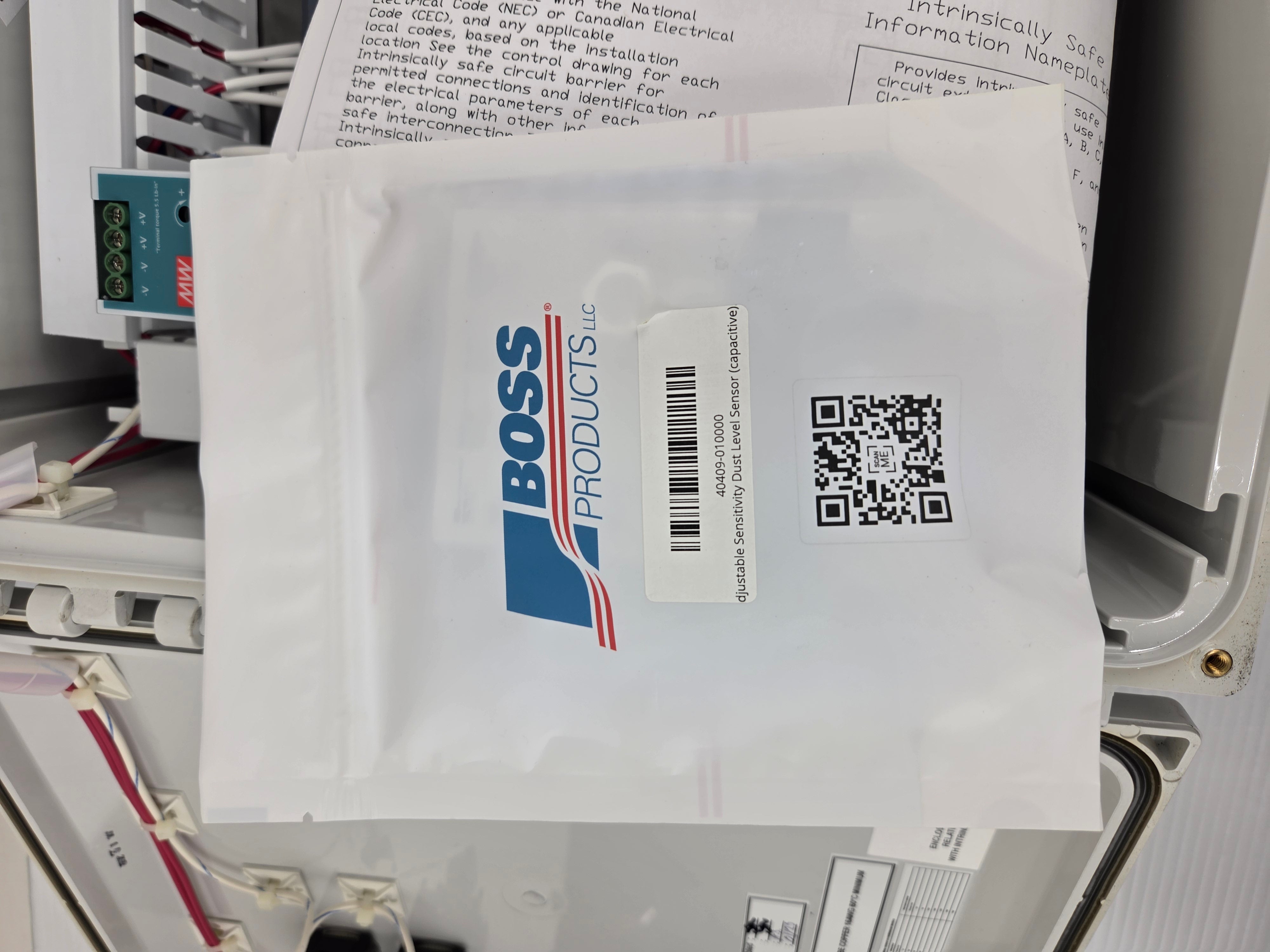 Boss Products CP05 NRV Explosion Isolation Control Panel Siemens LOGO! 8.3 PLC