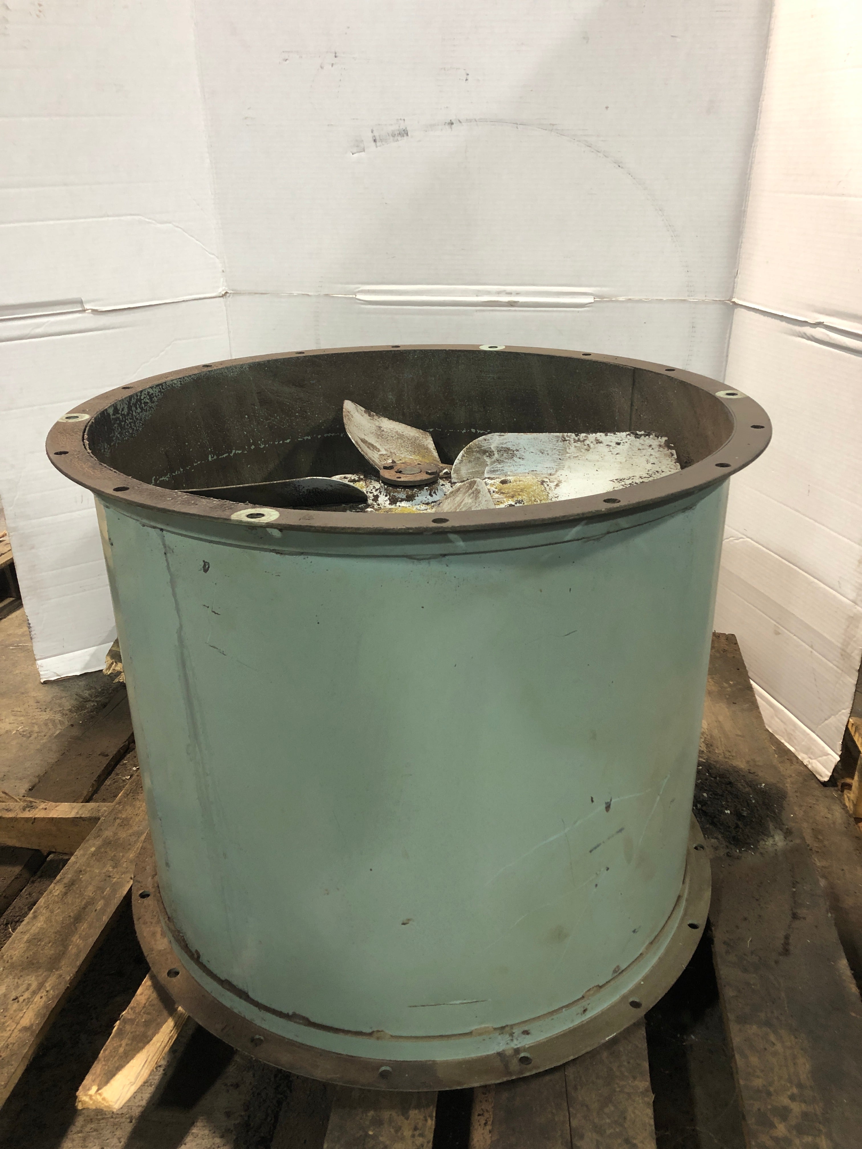 General Resource TAB-24N Tab Tube Axial Belt Drive Fan with 1 HP Motor 3PH