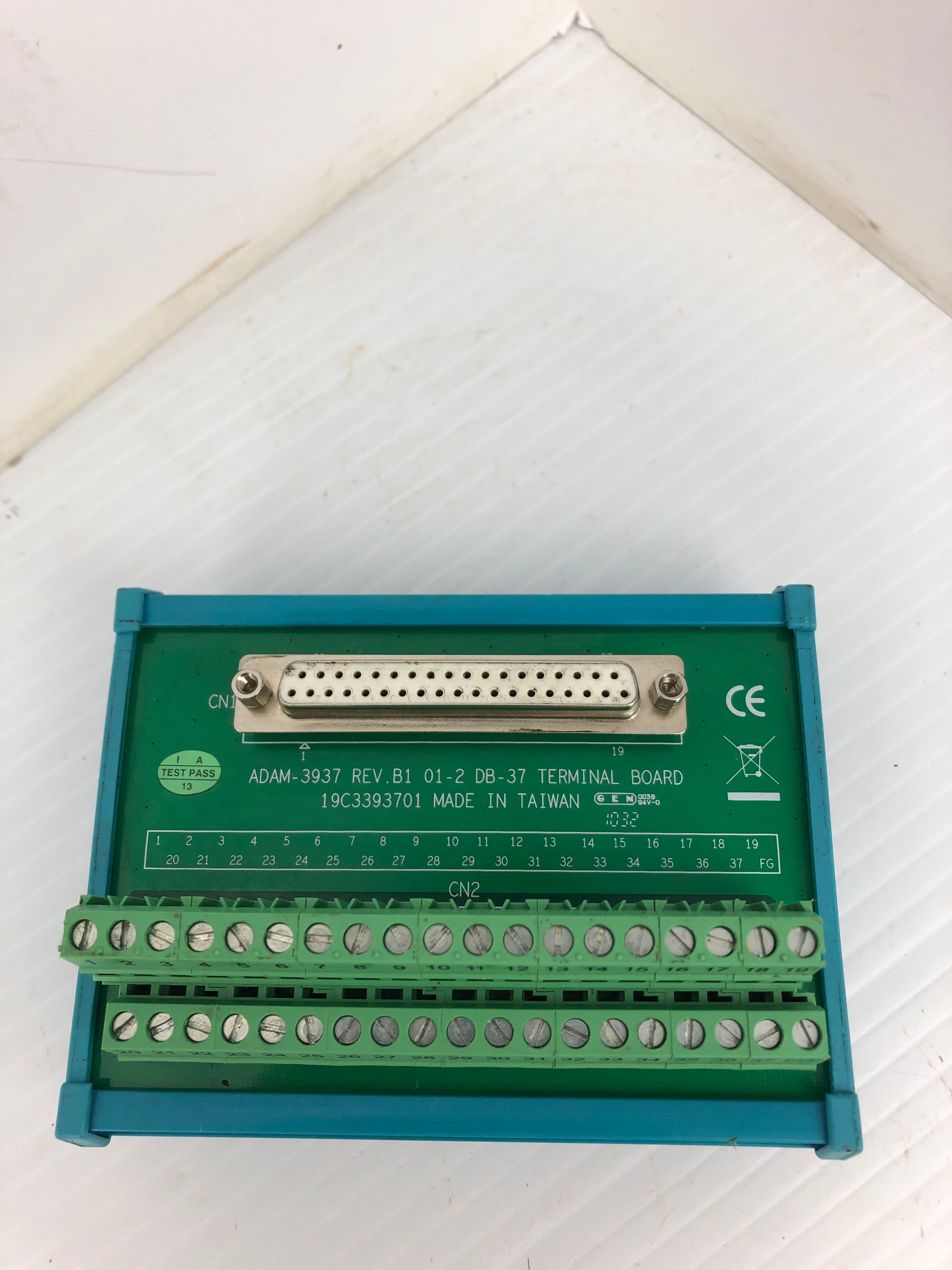 ADAM-3937 Terminal Board DB-37 Rev. B1