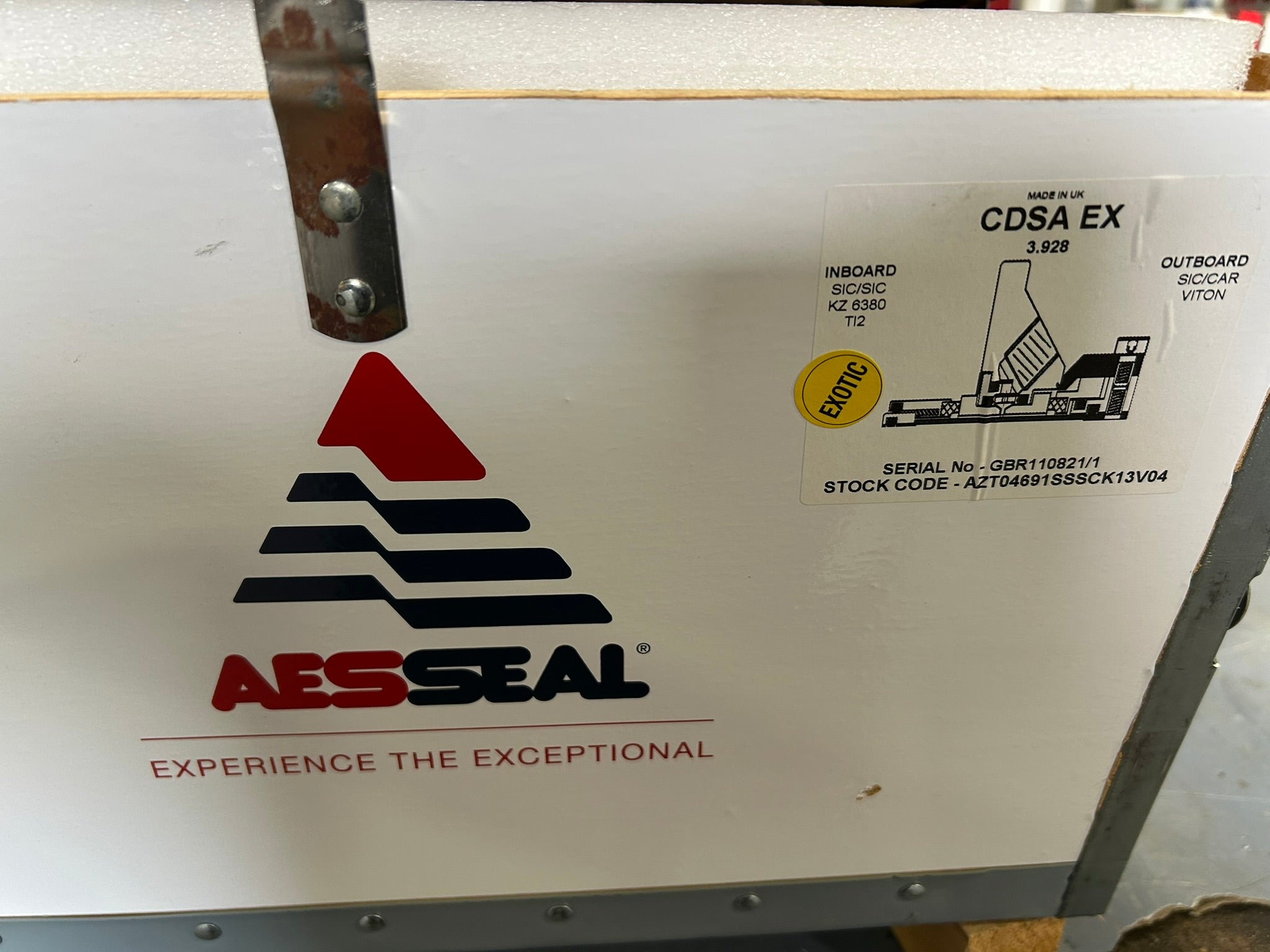 AES Seal CDSA EX Mechanical Seal AESSEAL AZT04691SSSCK13V04