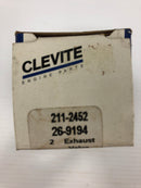 Clevite 2112452 Engine Exhaust Valve 211-2452 (1)