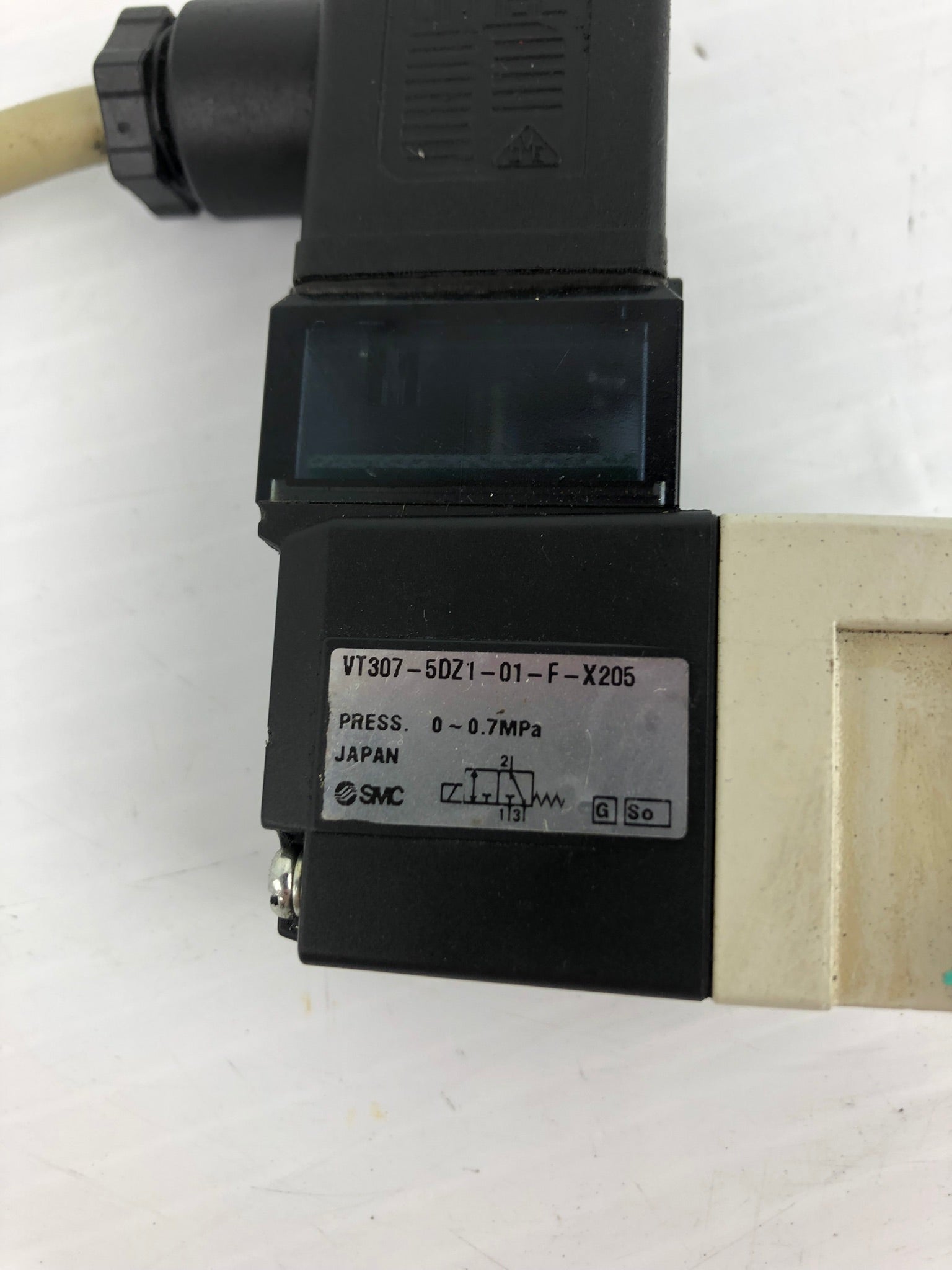 SMC VT307-5DZ1-01-F-X205 Solenoid Valve