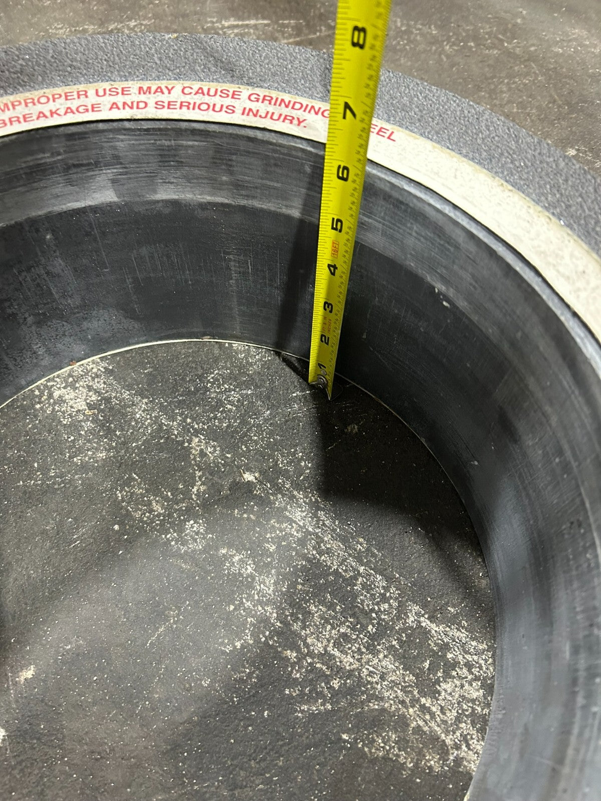 Radiac Abrasive Grinding Wheel 16.5" x 6" x 12"