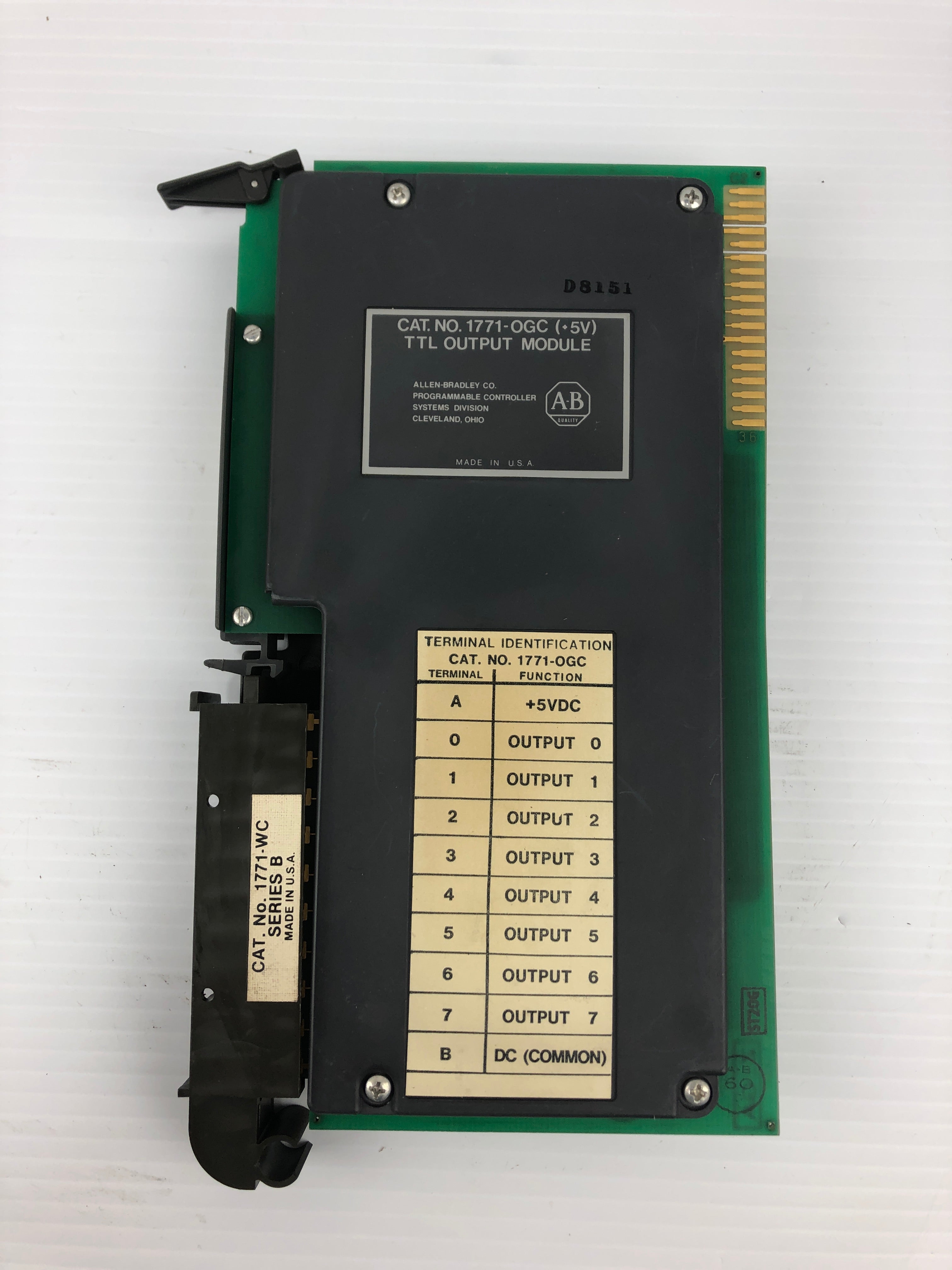 Allen-Bradley 1771-OGC TTL Output Module 5V
