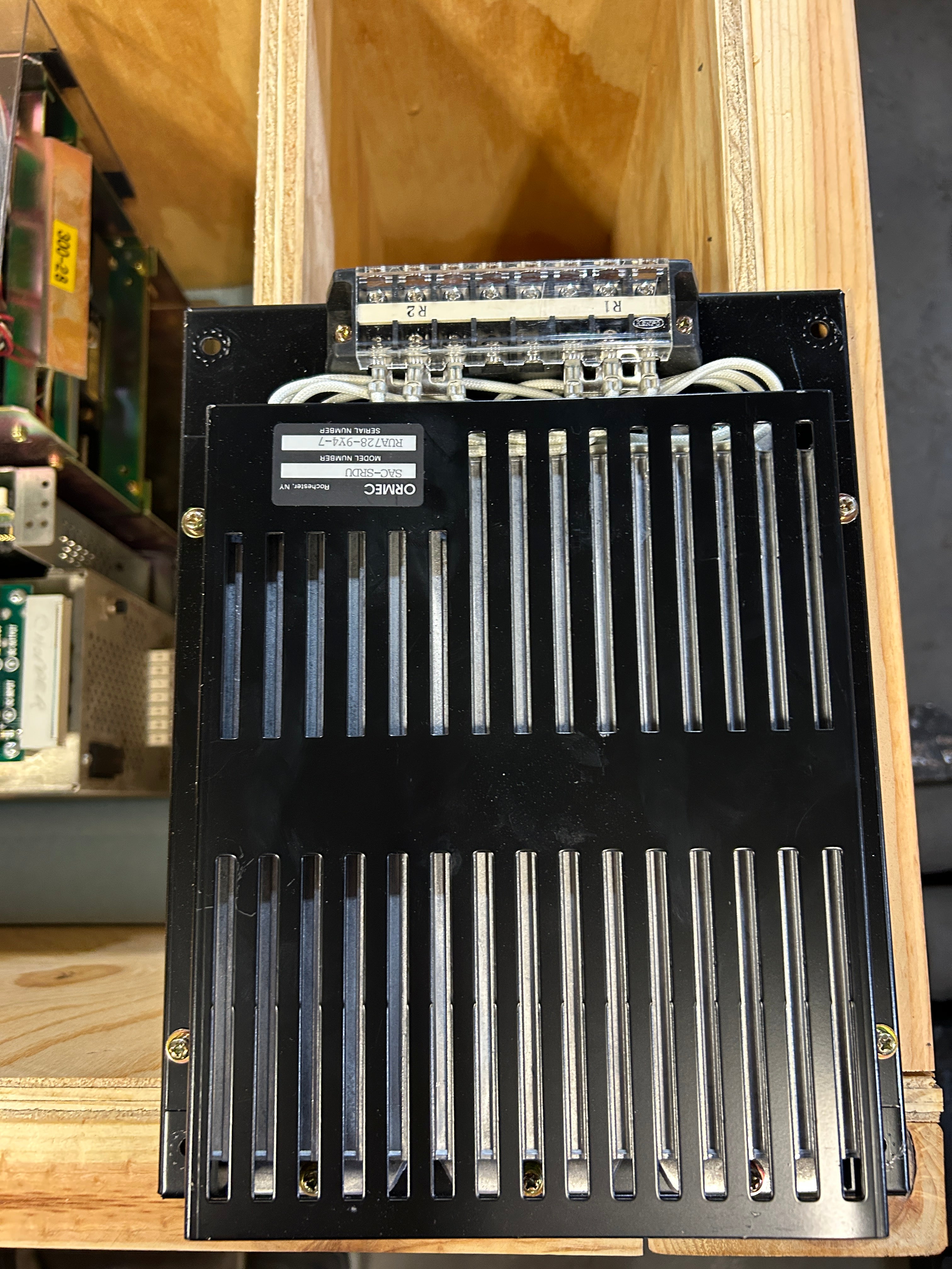 Ormec MCS-S45H:227 Servo Drive Assembly with SAC-SRDU Breaker Noise Filter