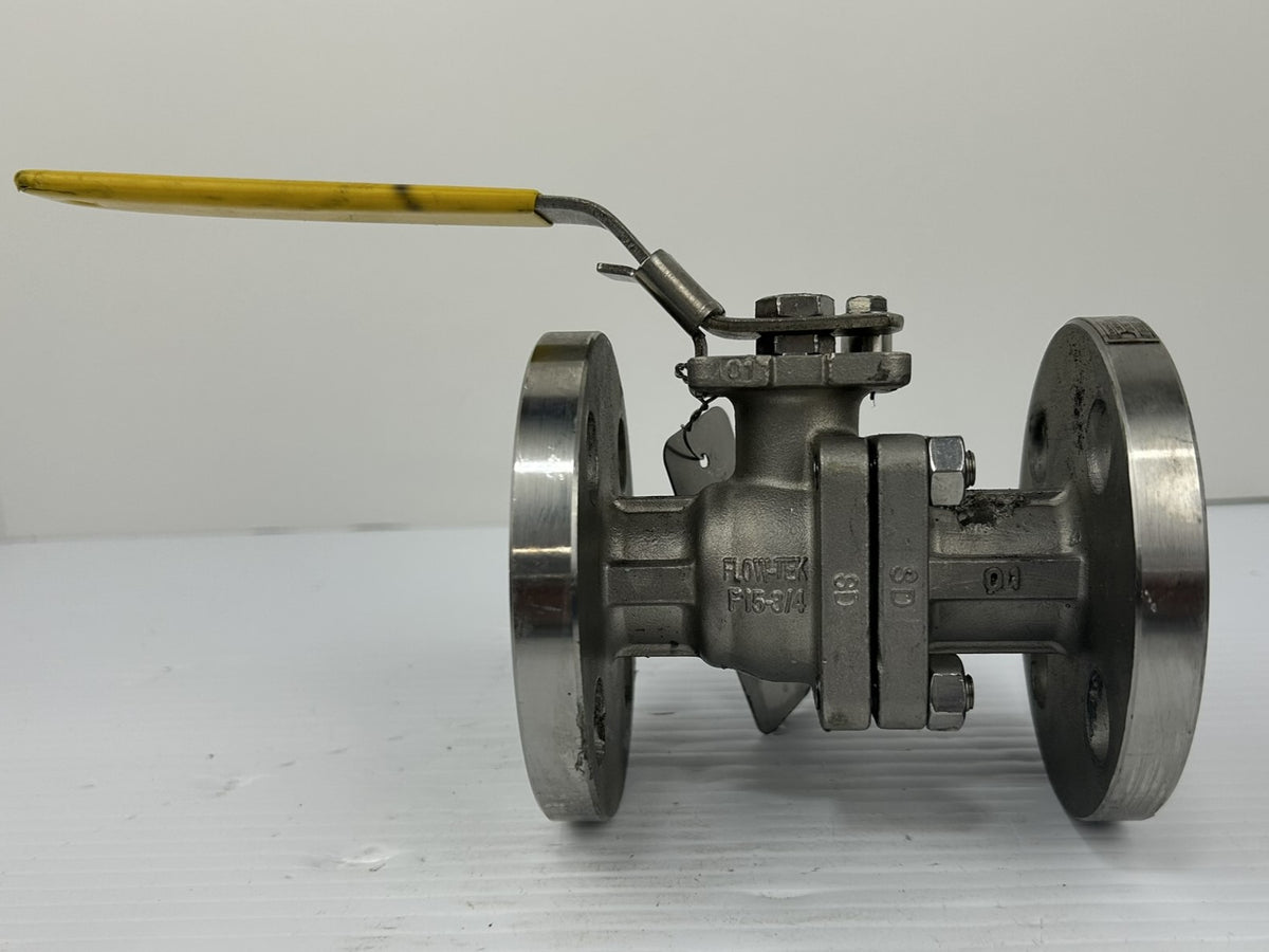 FlowTek F15 3/4" Stainless Steel Valve CF8M 275PSIG TFM-1600 150# 316SS