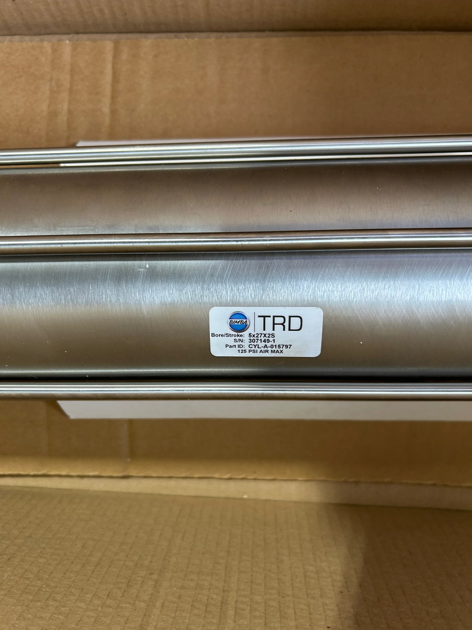 Bimba TRD 307149-1 Cylinder 125 PSI 5X27X2S CYL-A-015797