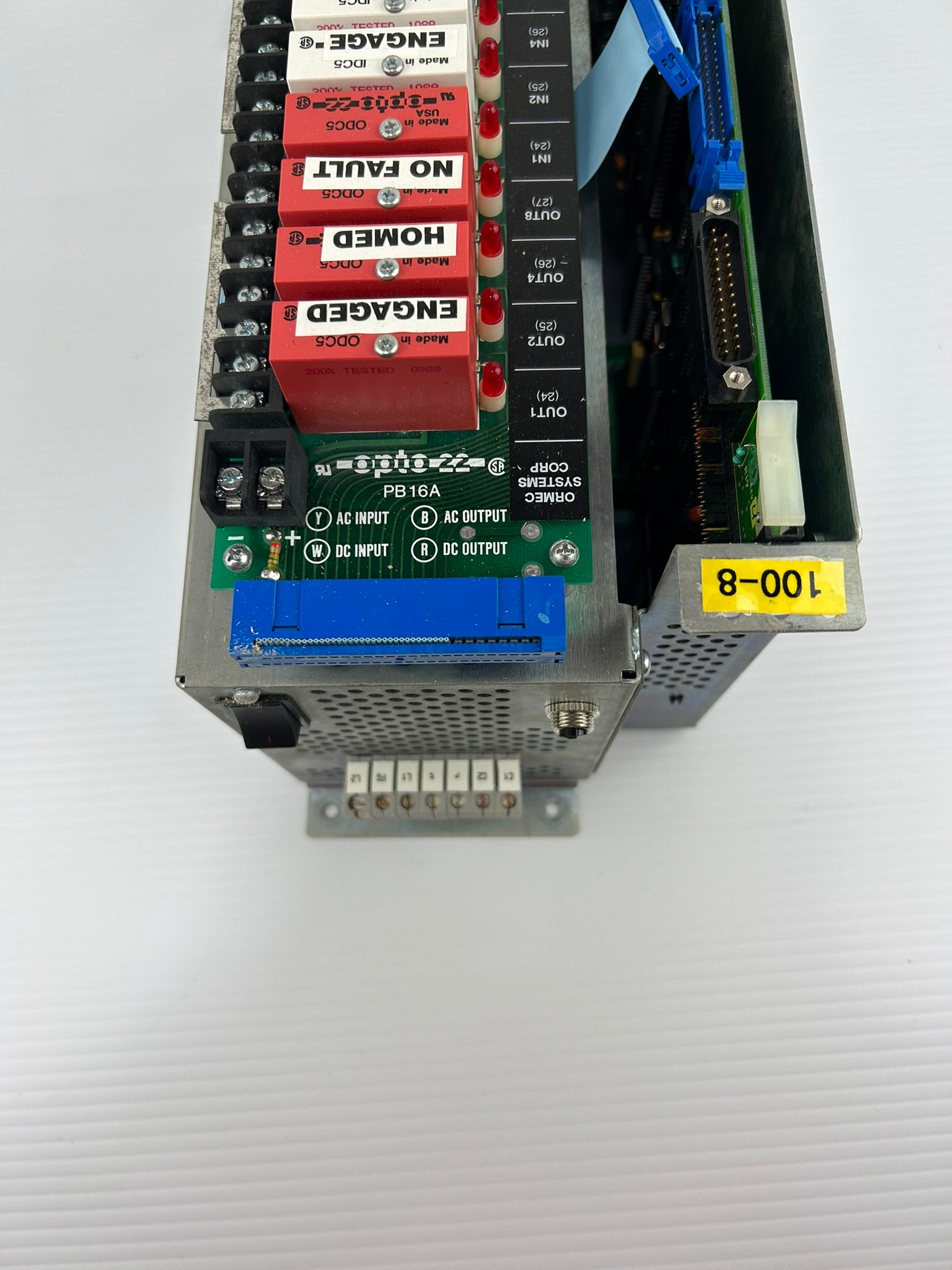 Ormec Servo Drive Module PB16A Circuit Board IDC-5 & ODC-5 Relays PCB008 CB