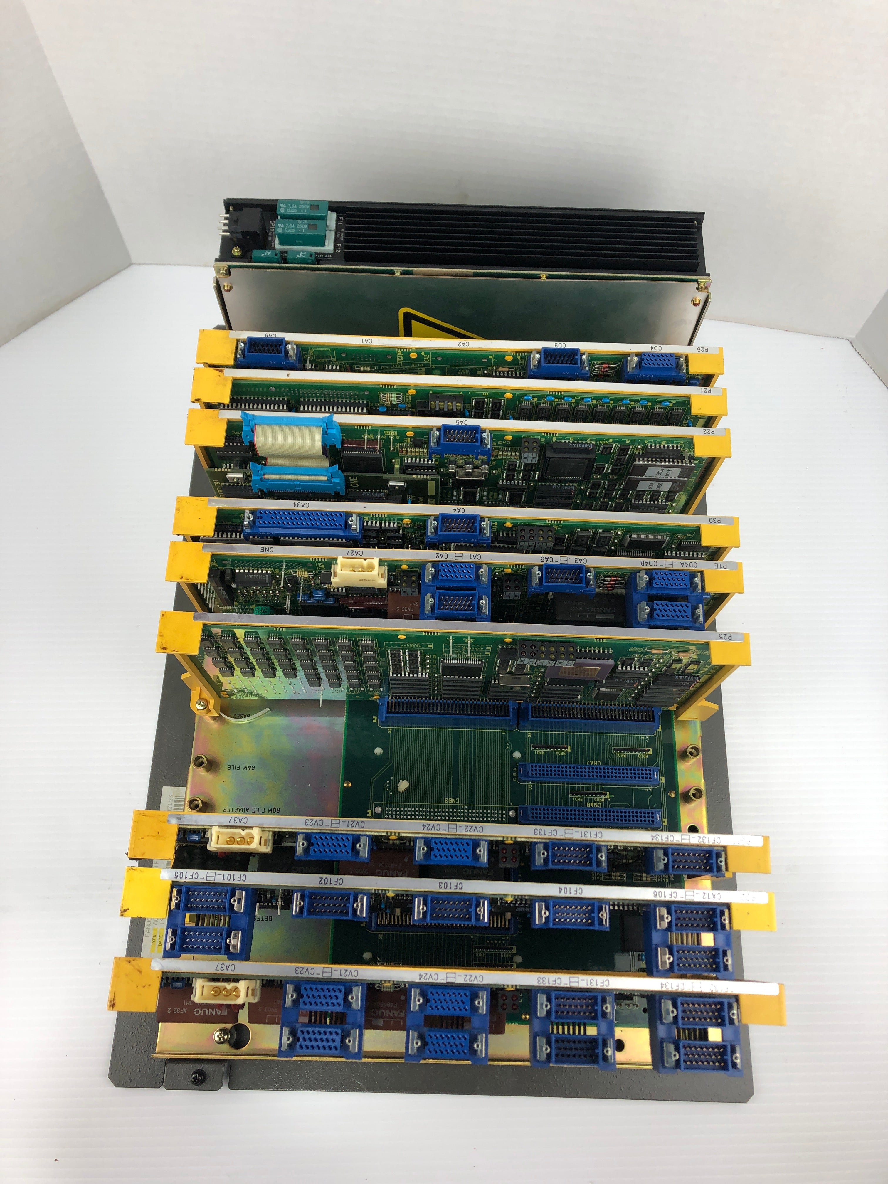 Fanuc A02B-0094-B502 PLC Rack Circuit Board Assembly Series 15-TTF