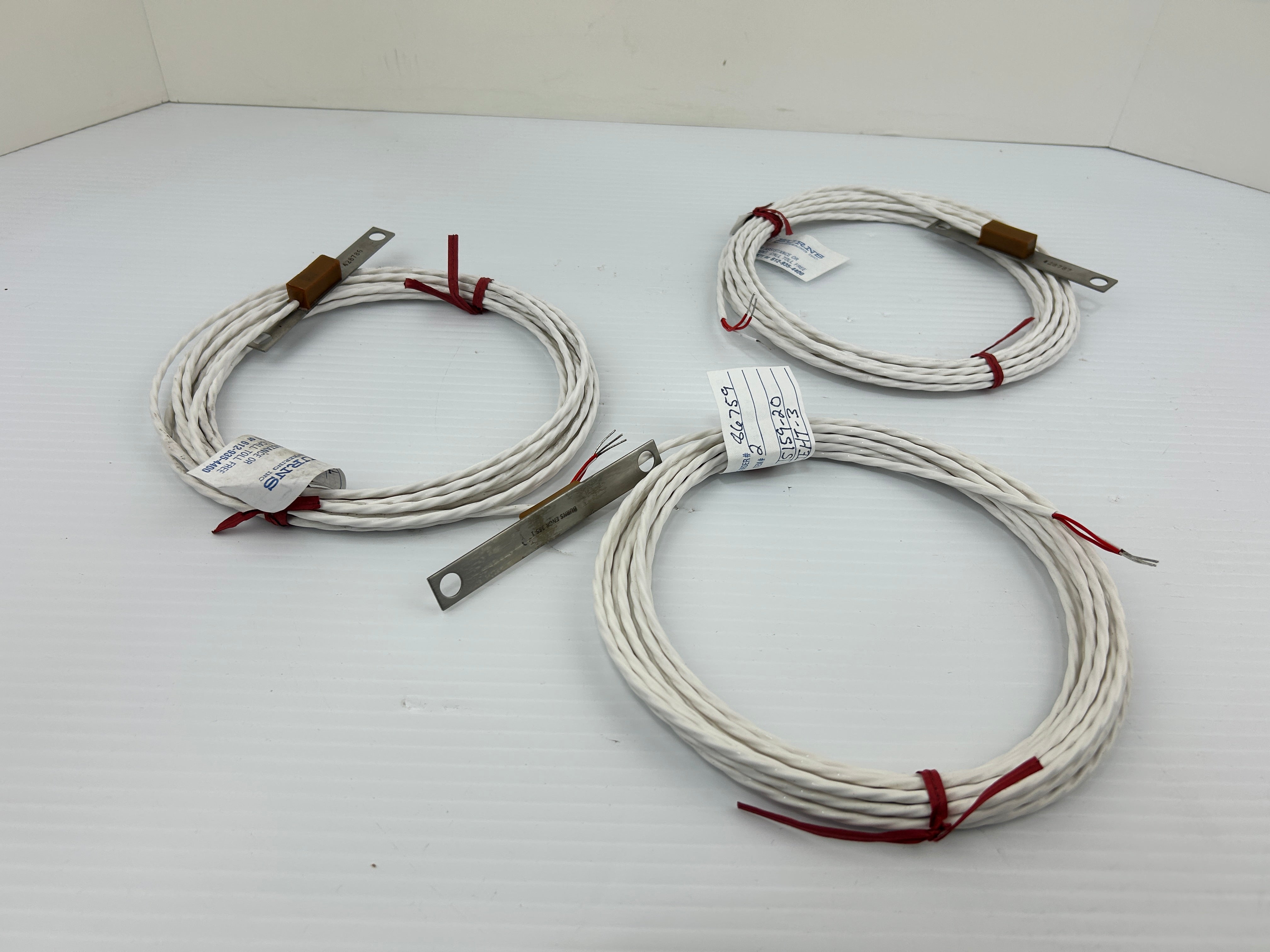 Burns Engineering Pt100Ω RTD Temperature Sensor 15159-20 428784 385-1 - Lot of 3