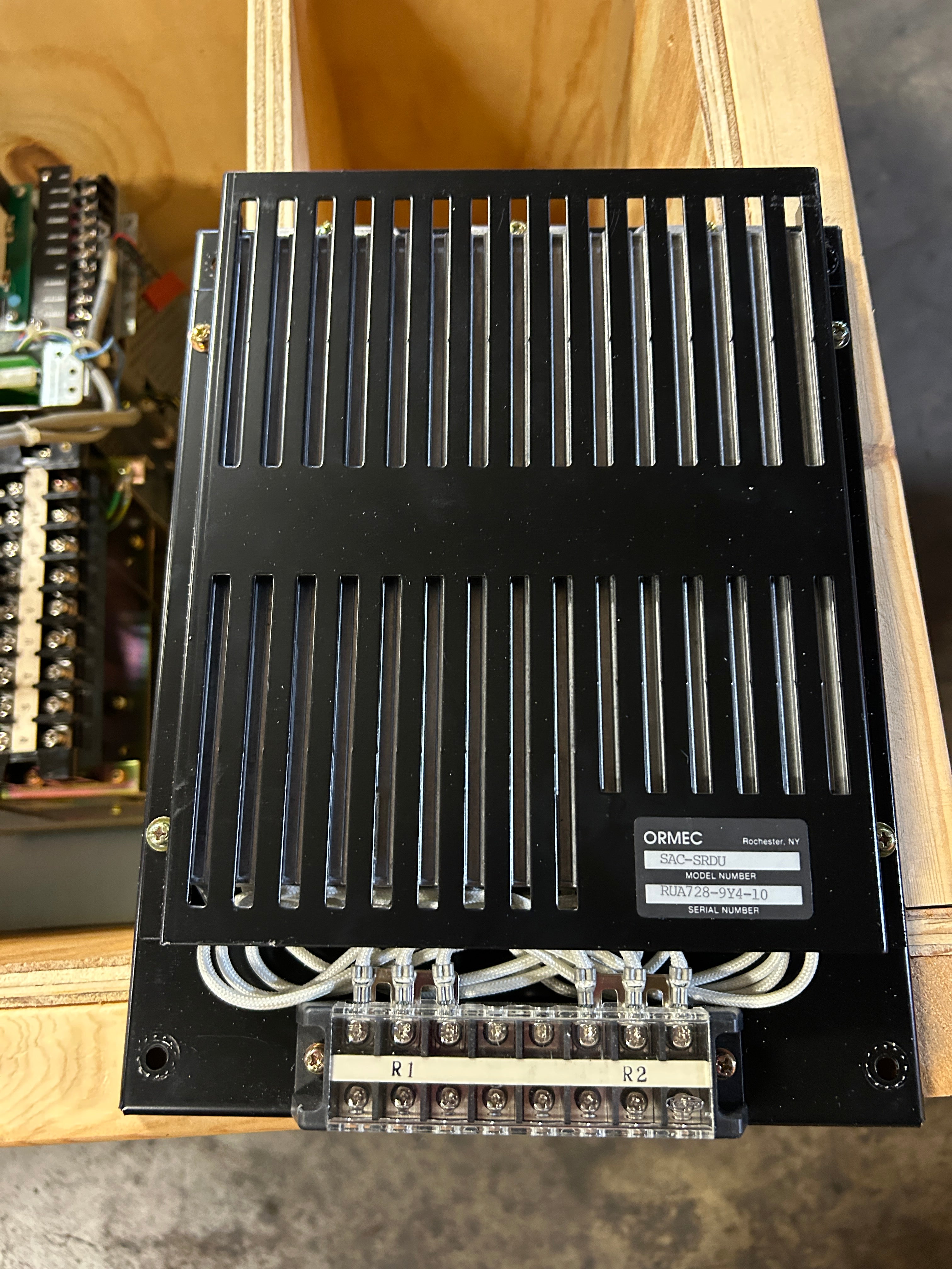 Ormec MCS-S45H*231 Helical Chopper Drive Assembly Breaker Noise Filter SAC-SRDU