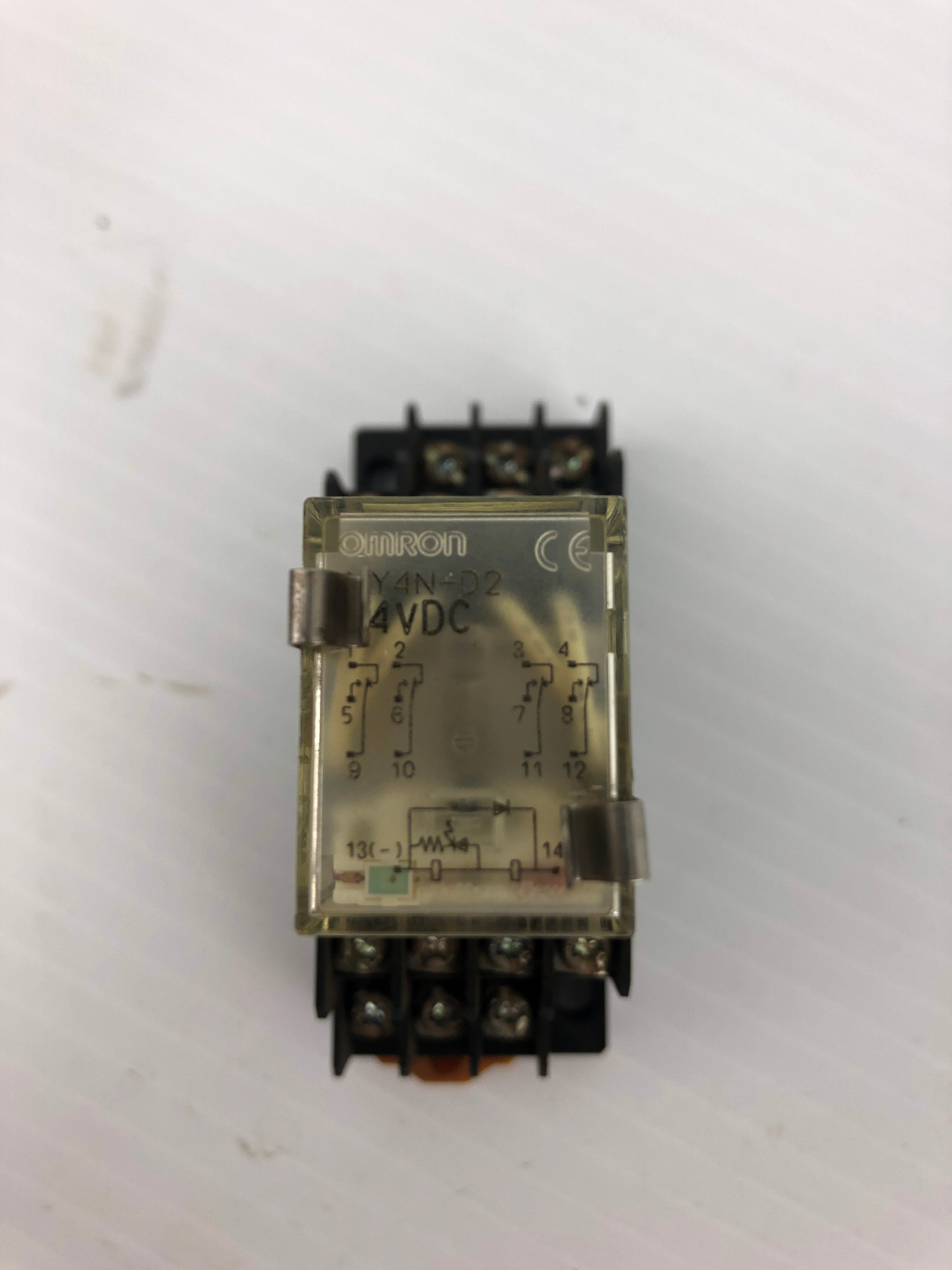 Omron MY4N-D2 Relay 24VDC With Base 05X5YF 250V 5A