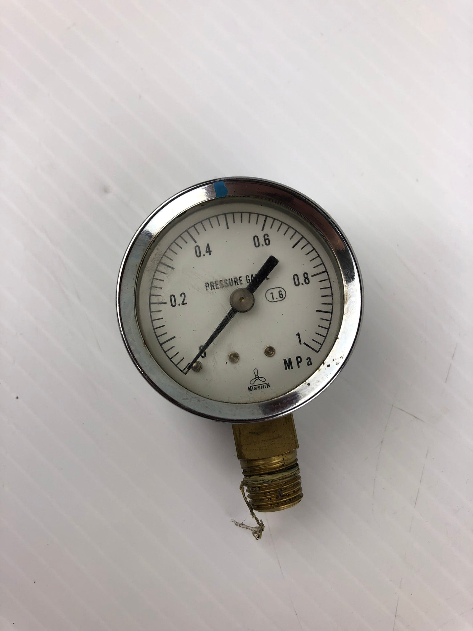 Nisshin Pressure Gauge 0-1 MPa