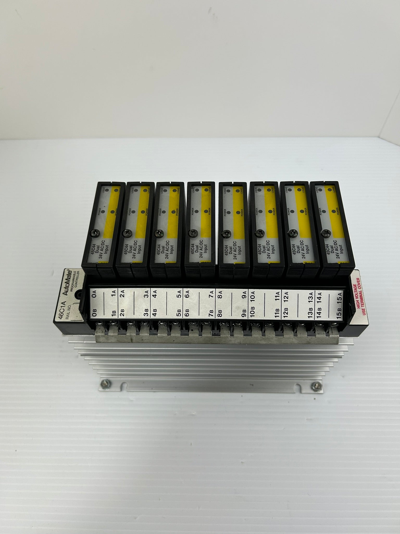 Reliance Electric Automate 45C1A Programmable Controller with (8) 45C44 Modules