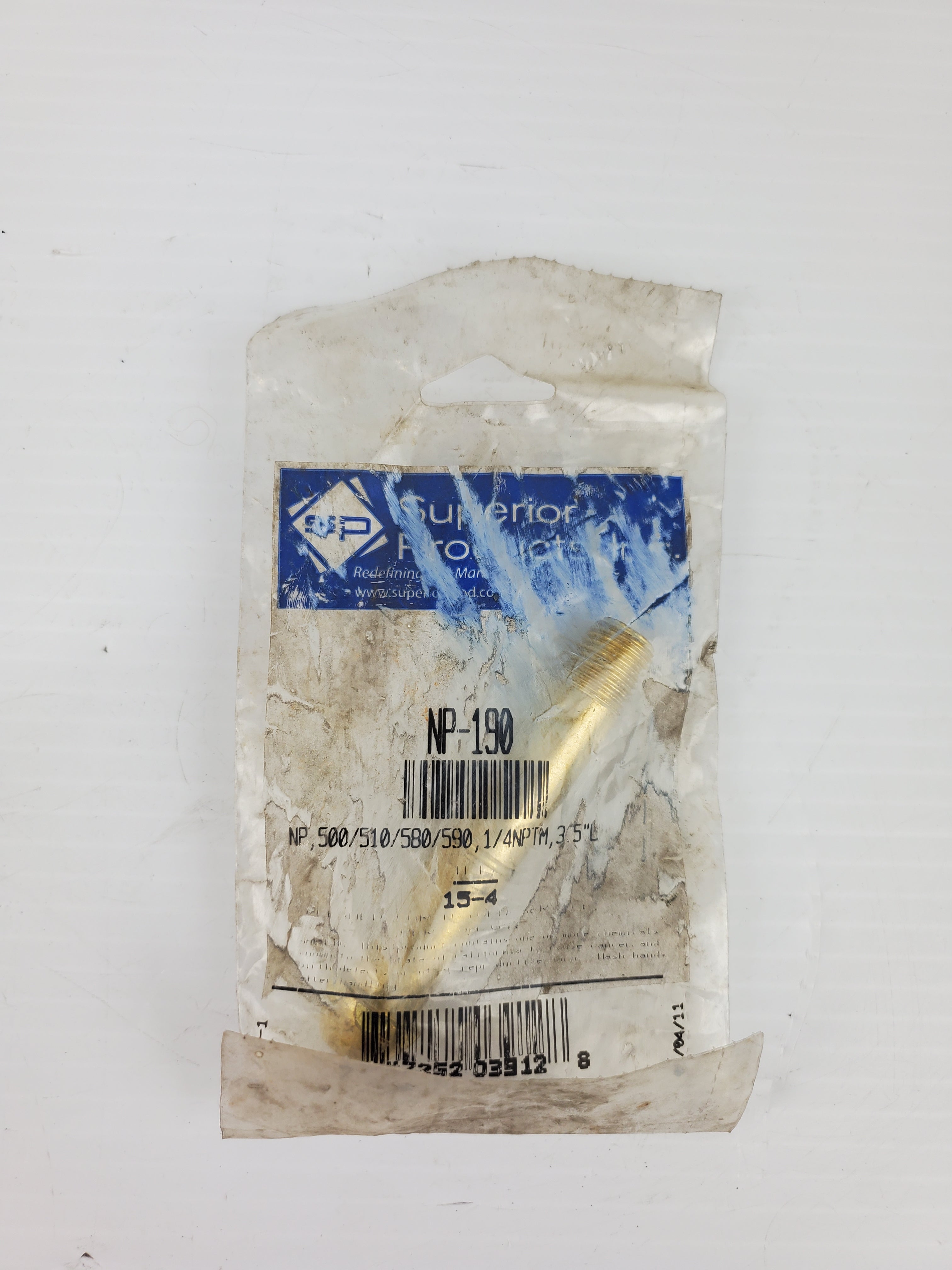 Superior Products NP-190 Inlet Nipple