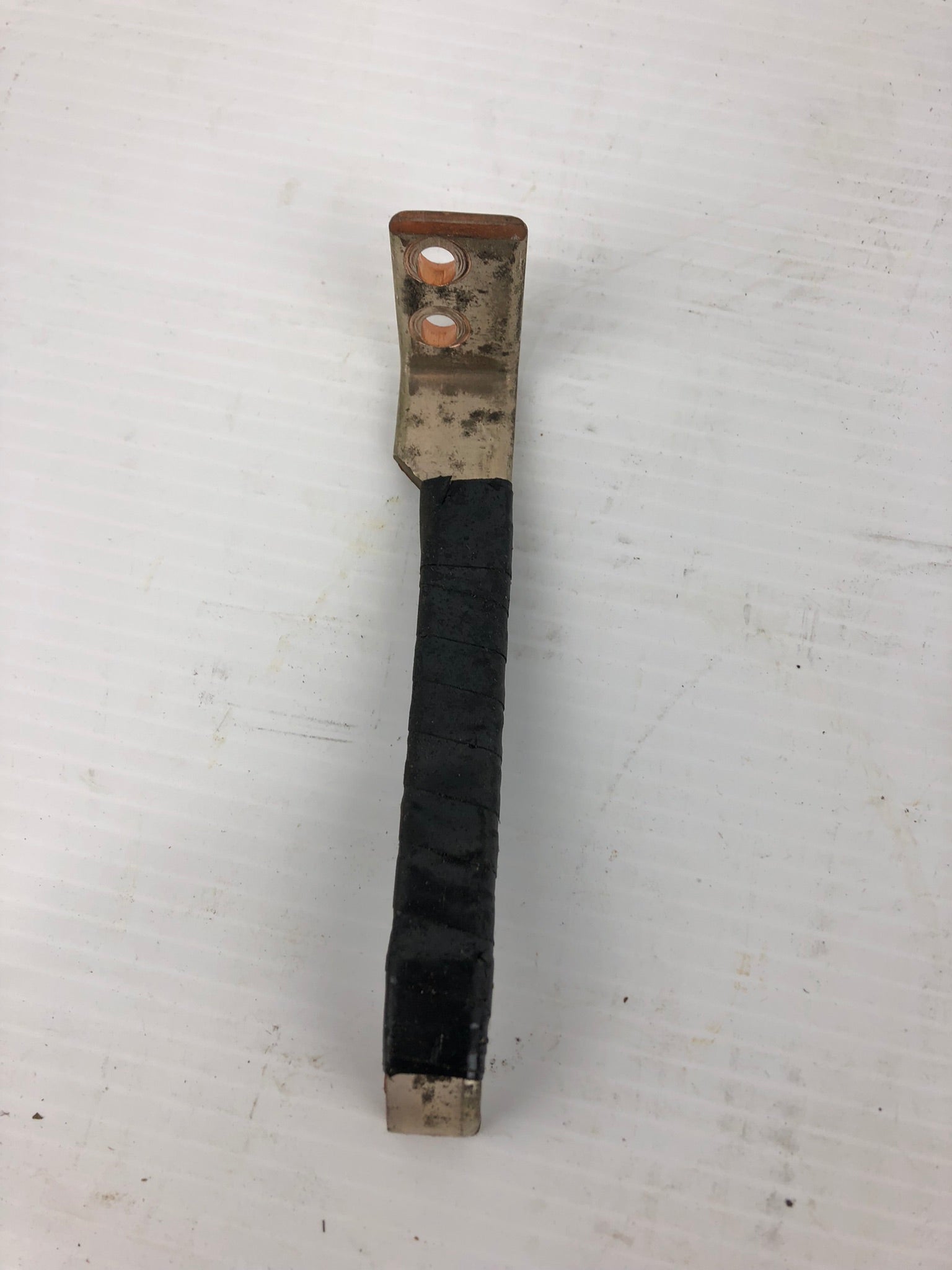Metal Copper Coated Busbar Connector Jumper Bar 6-1/2" Length x 1/4" Thick