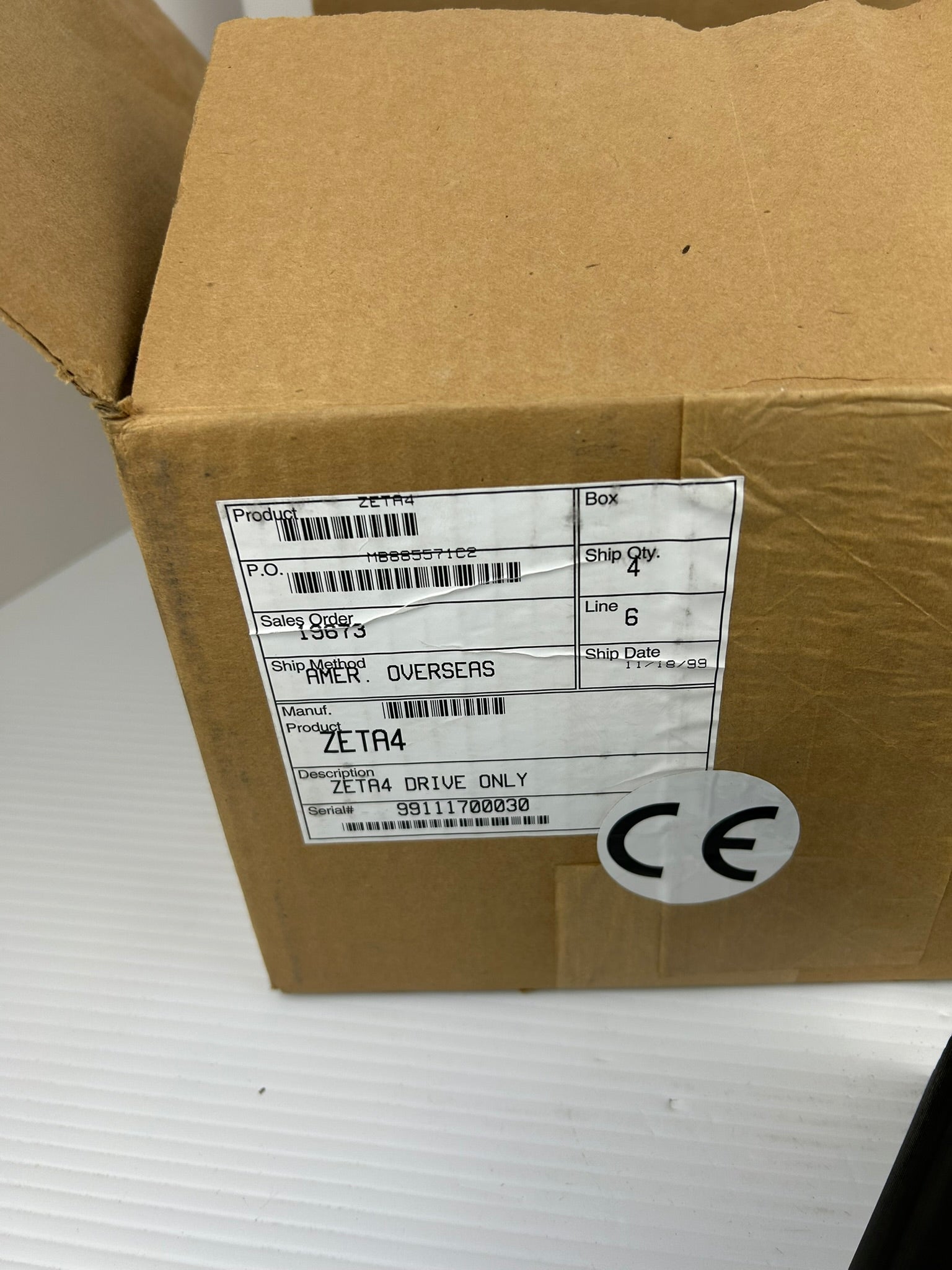 Parker ZETA4 Compumotor Drive 120V 50/60Hz