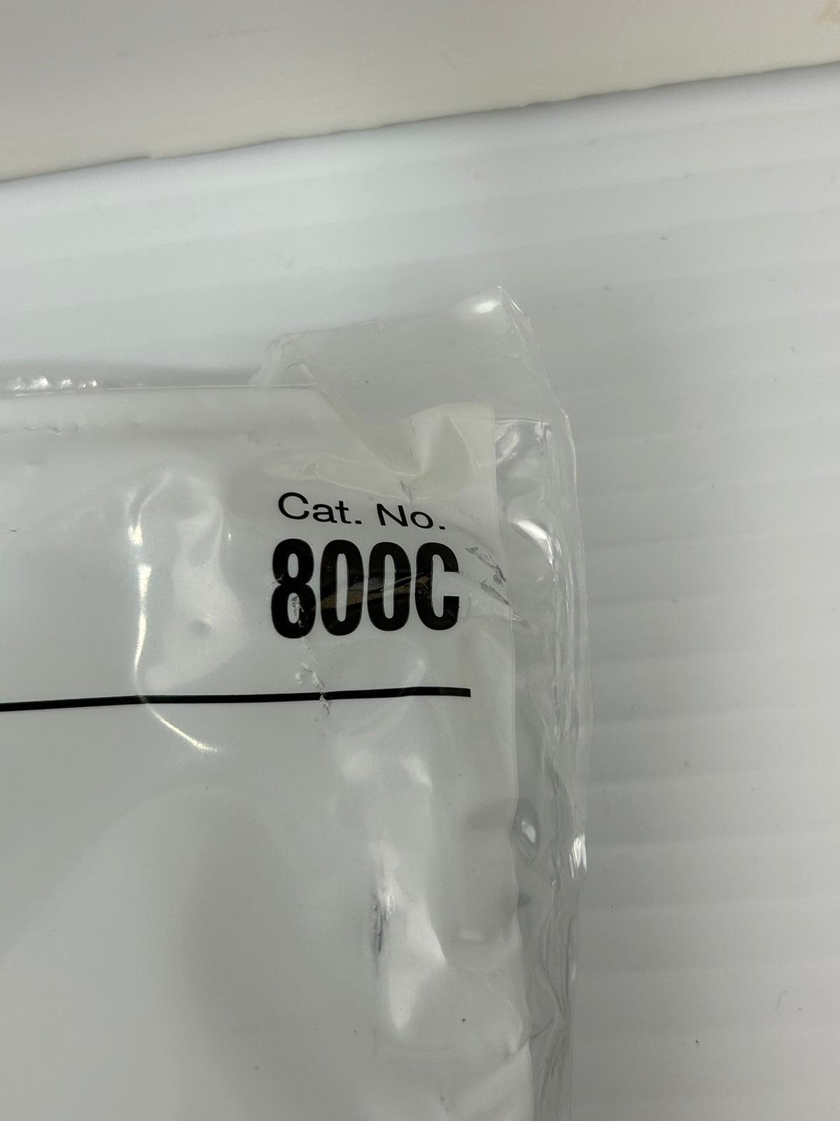 Raco Hubbell 800C Square Cover One Toggle Switch Plate 4" x 1/2" - Box of 10