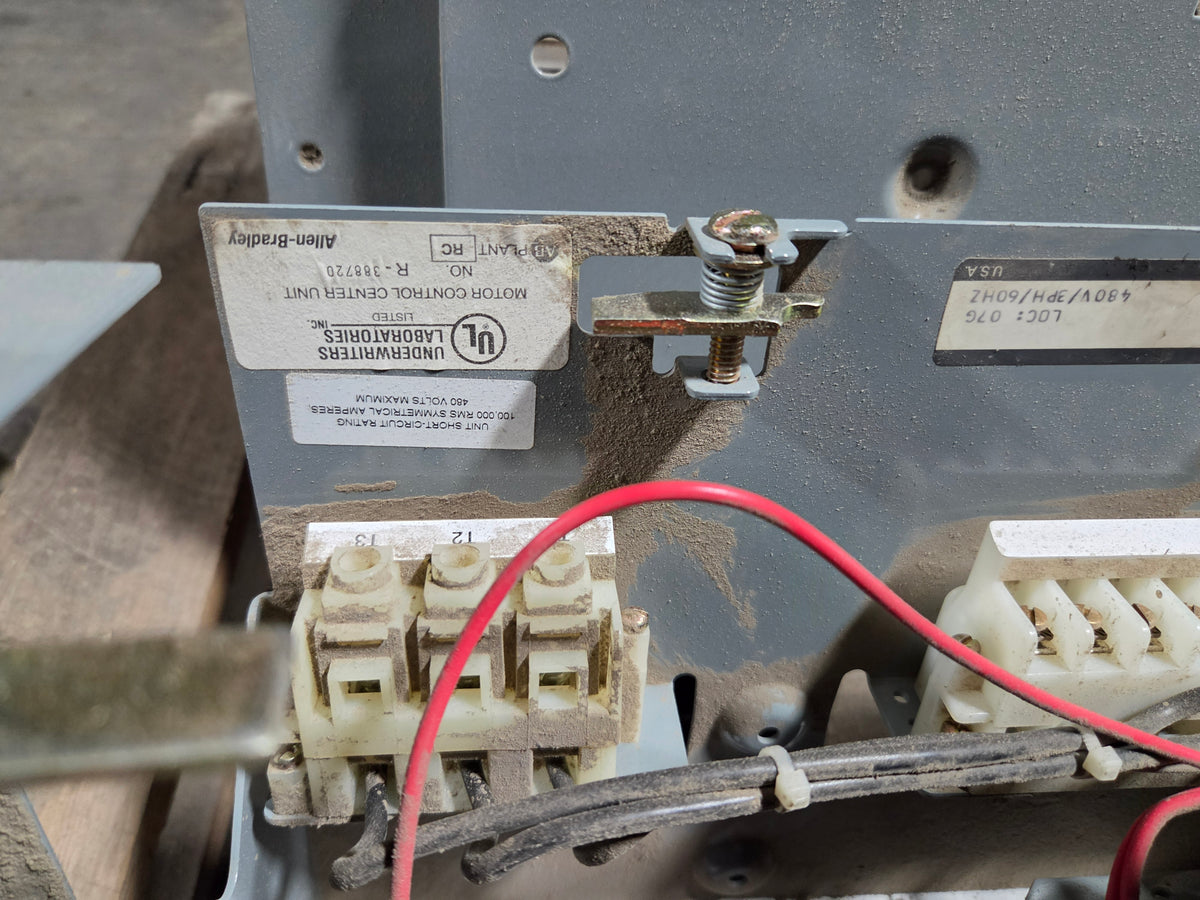 Allen-Bradley 2113B MCC Bucket Size 1 FVNR 3.0HP 3PH 480V 15A Breaker - No Door