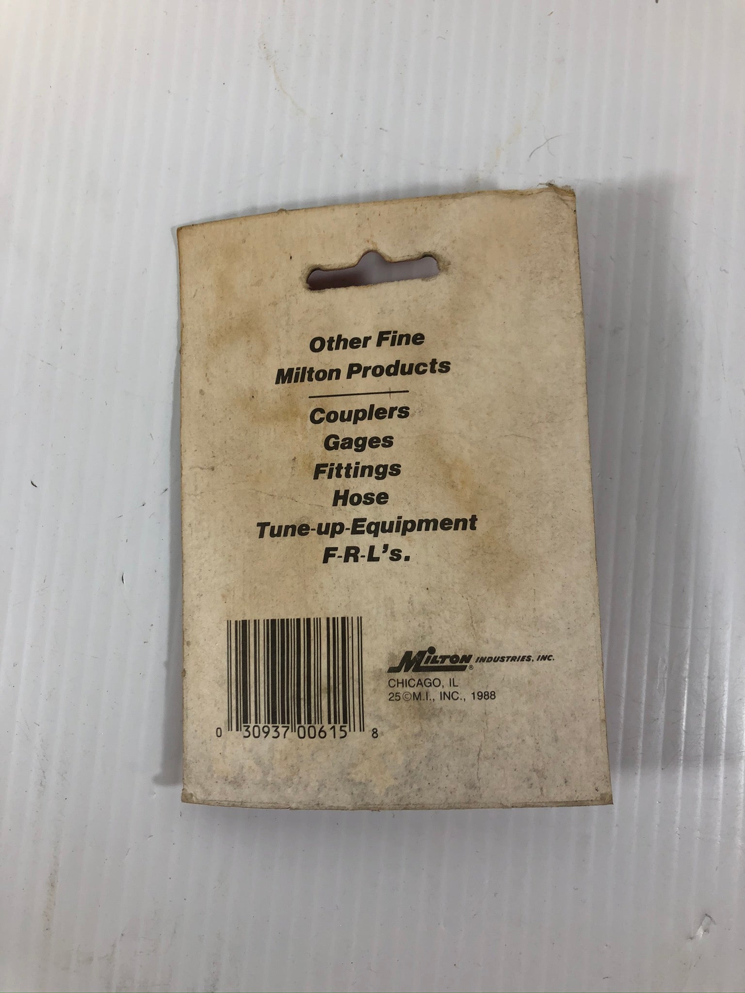 Milton S615 Reusable Hose End Male 1/4" NPT