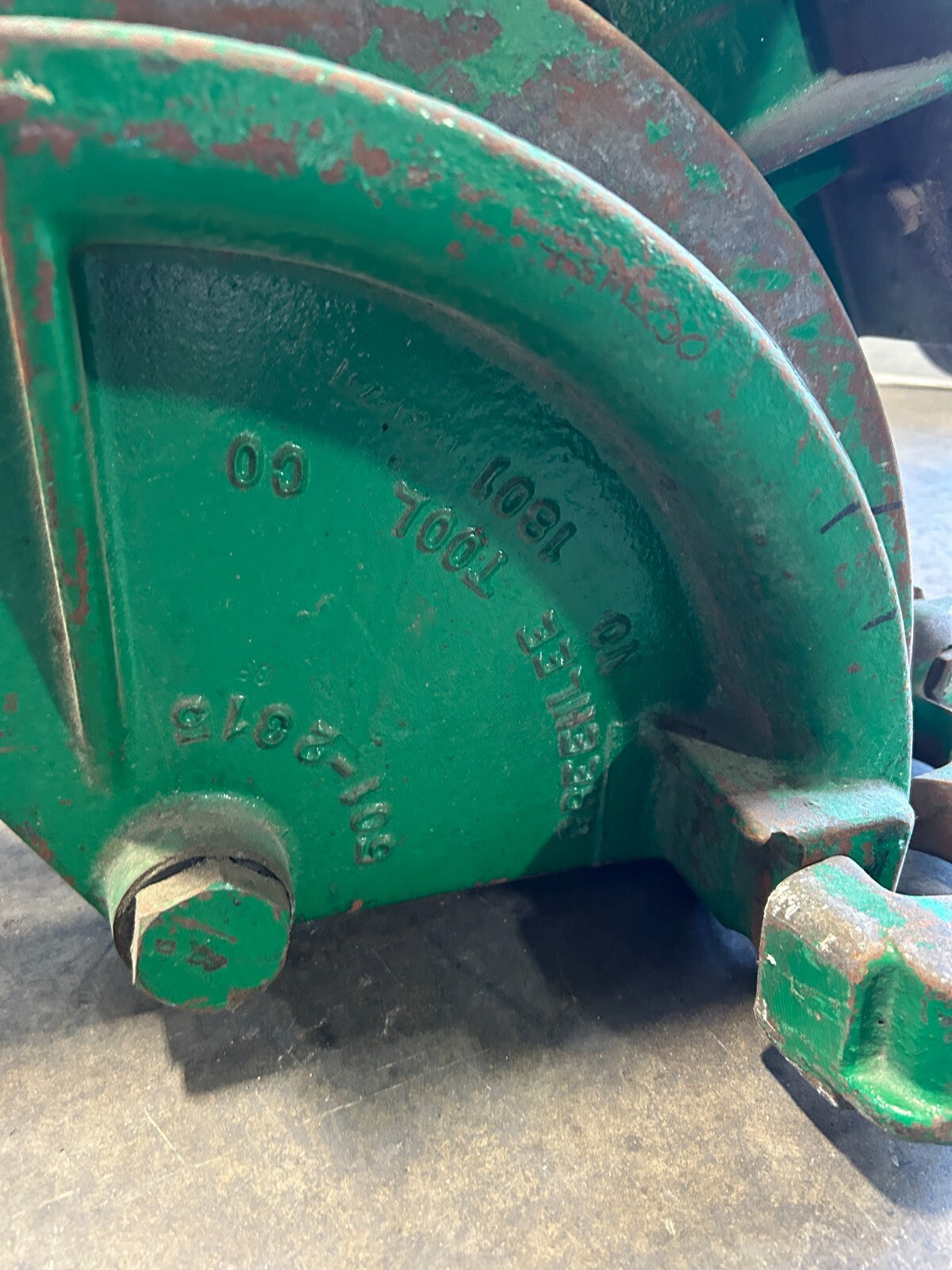 Greenlee 1801 Mechanical Pipe Bender Rigid Steel Aluminum Conduit