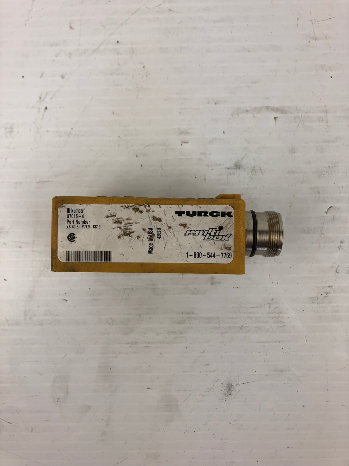 Turck U7016-4 Multi Box VB40.5-P7X9-CS19