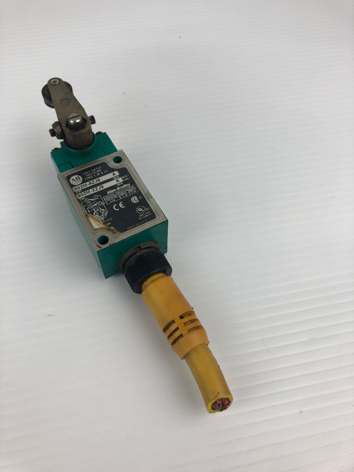Allen Bradley 802M-AZJ9 Series A Limit Switch Enclosure 802M-XZJ9 Series A