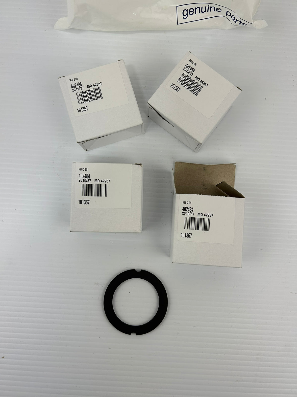 Tri-Clover 402484 Rotor Carbon Static Seal Ring R60-2-08 - Lot of 4