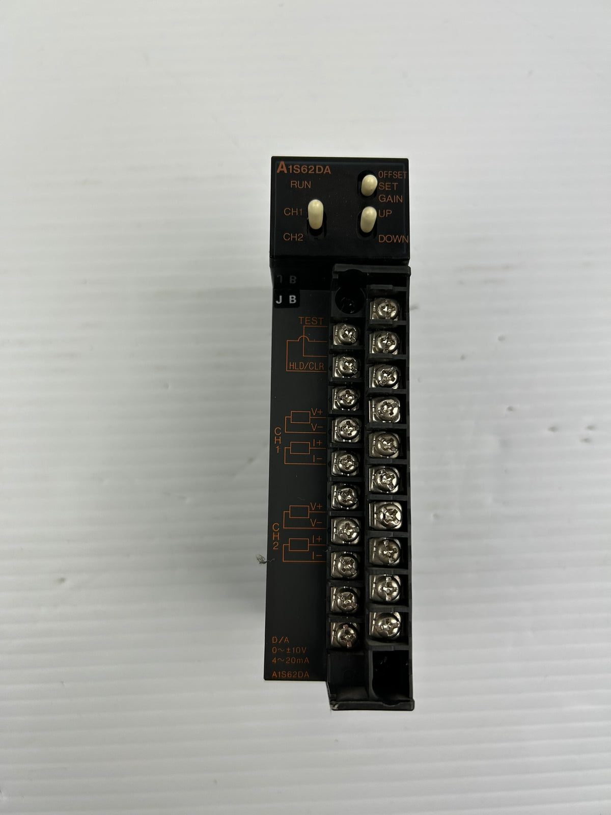 Mitsubishi A1S62DA D/A Converter Unit PLC Module 0~+/-10V 4~20mA