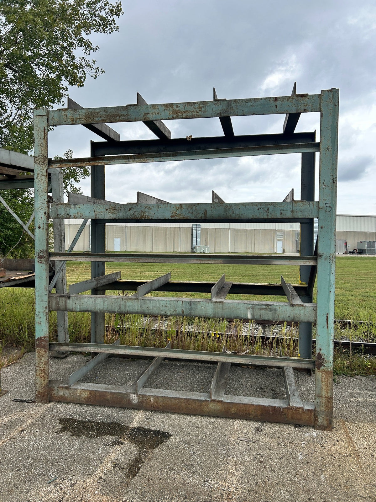 Heavy Duty Industrial Steel Storage Rack Material Rack 98" T x 48" W x 97" L