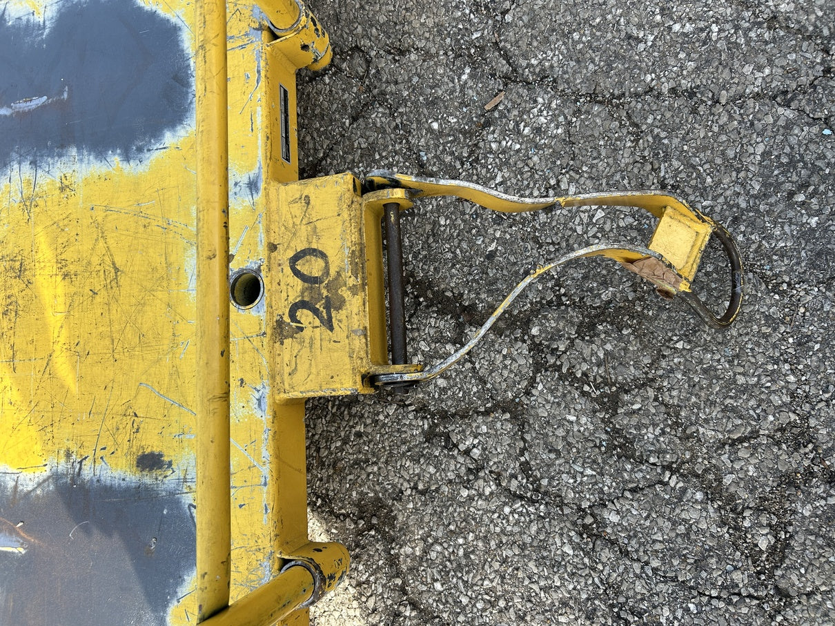 Steel Cart Heavy Industrial Commercial Flat Moving Material Handling 7.5'L x 5'W