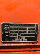 Pro Weld International ARC-500 Stud Welder 1930591 208-230-460V 100-100-50A 1PH