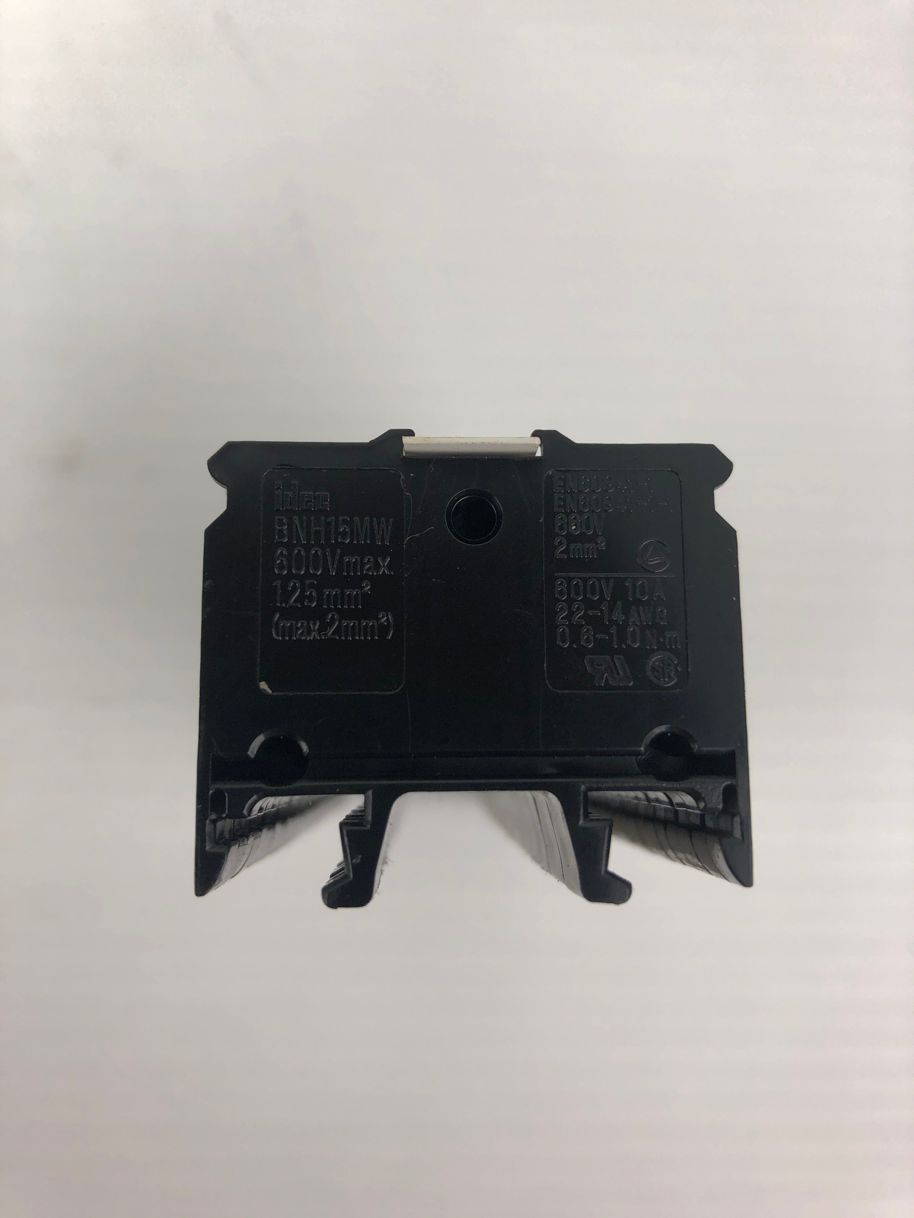 Idec BNH15MW Terminal Blocks 600V 1.25mm² 10A 15P - Missing Cover