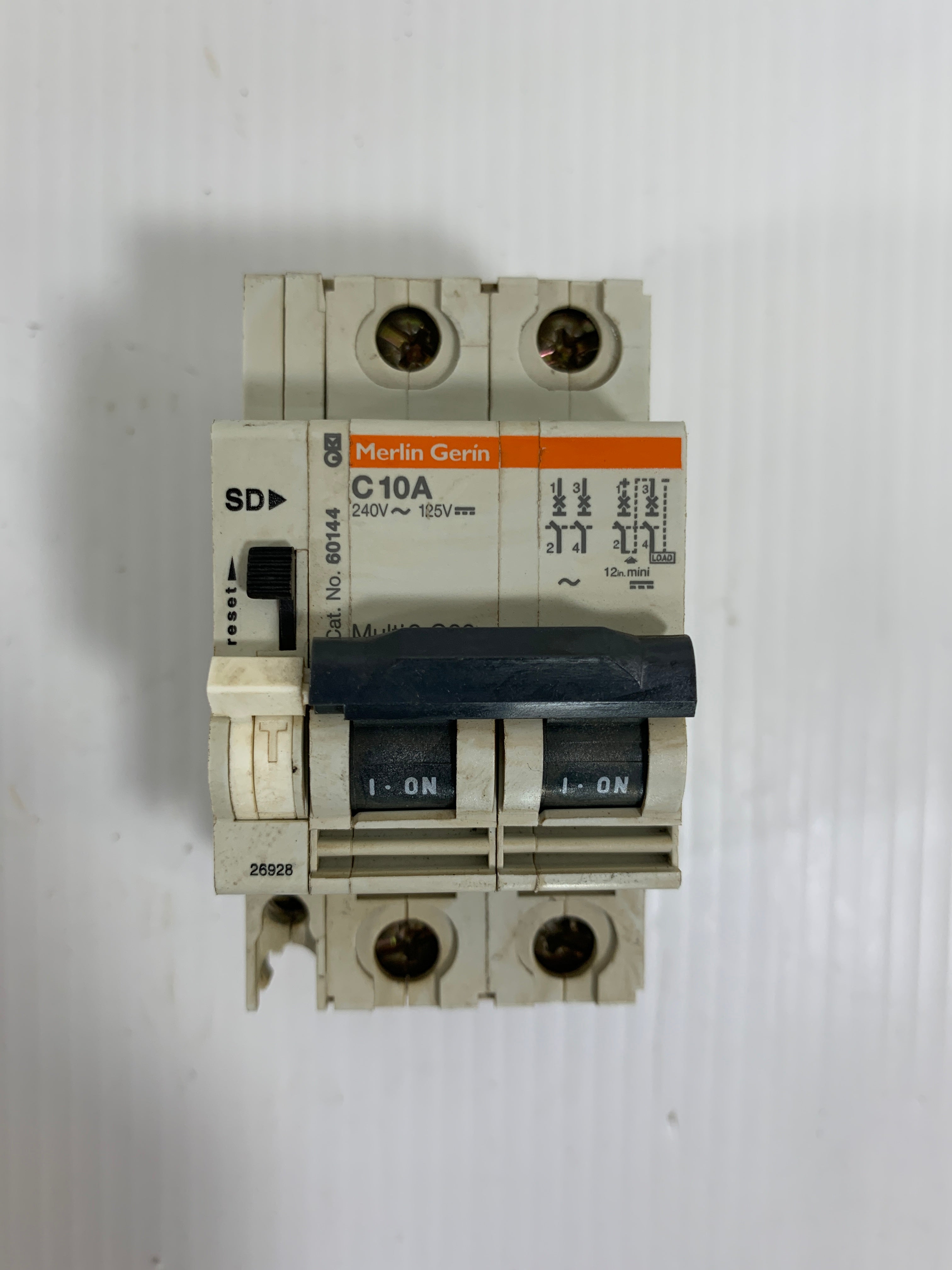 Merlin Gerin Circuit Breaker 60144 C10A 240V