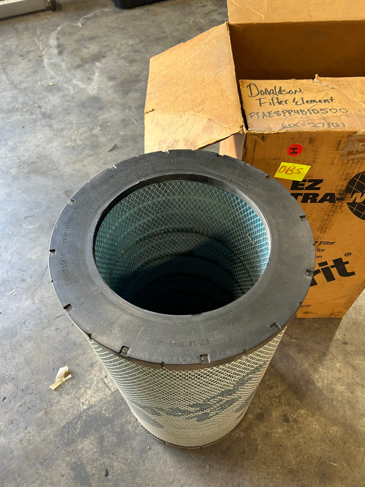 Donaldson Torit 8PP-48105-00 Dust Collector Filter Cart FTAE8PP4810500 P191204