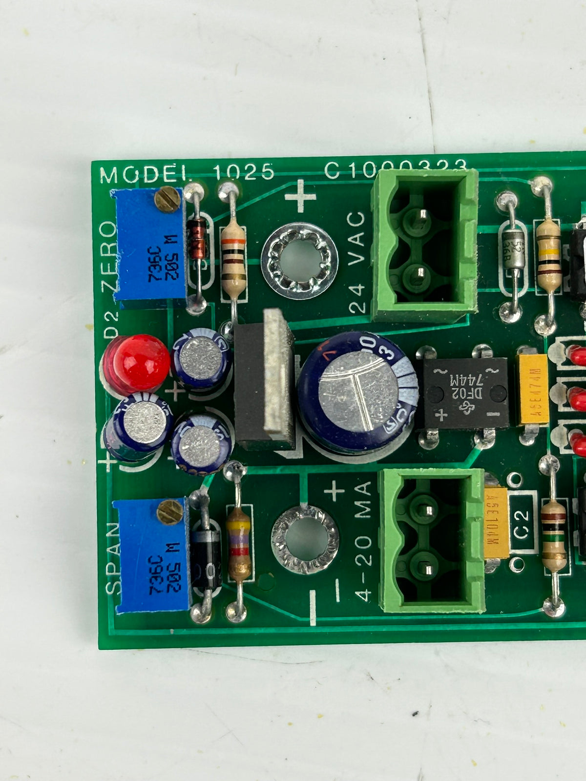 Control Concepts 1025 C1000323 PC Circuit Board