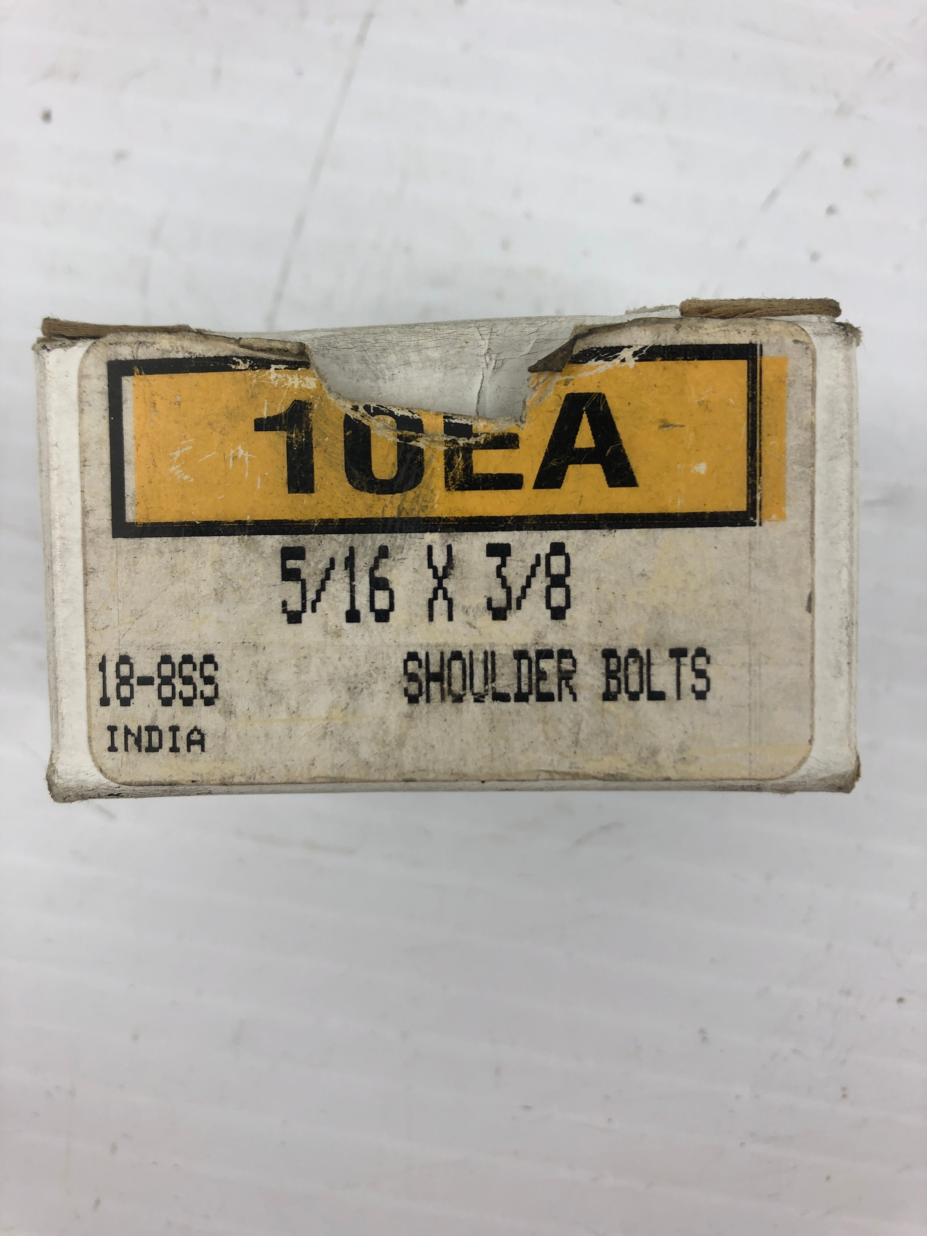 Shoulder Bolts 18-8SS 5/16" x 3/8" - Lot of 20