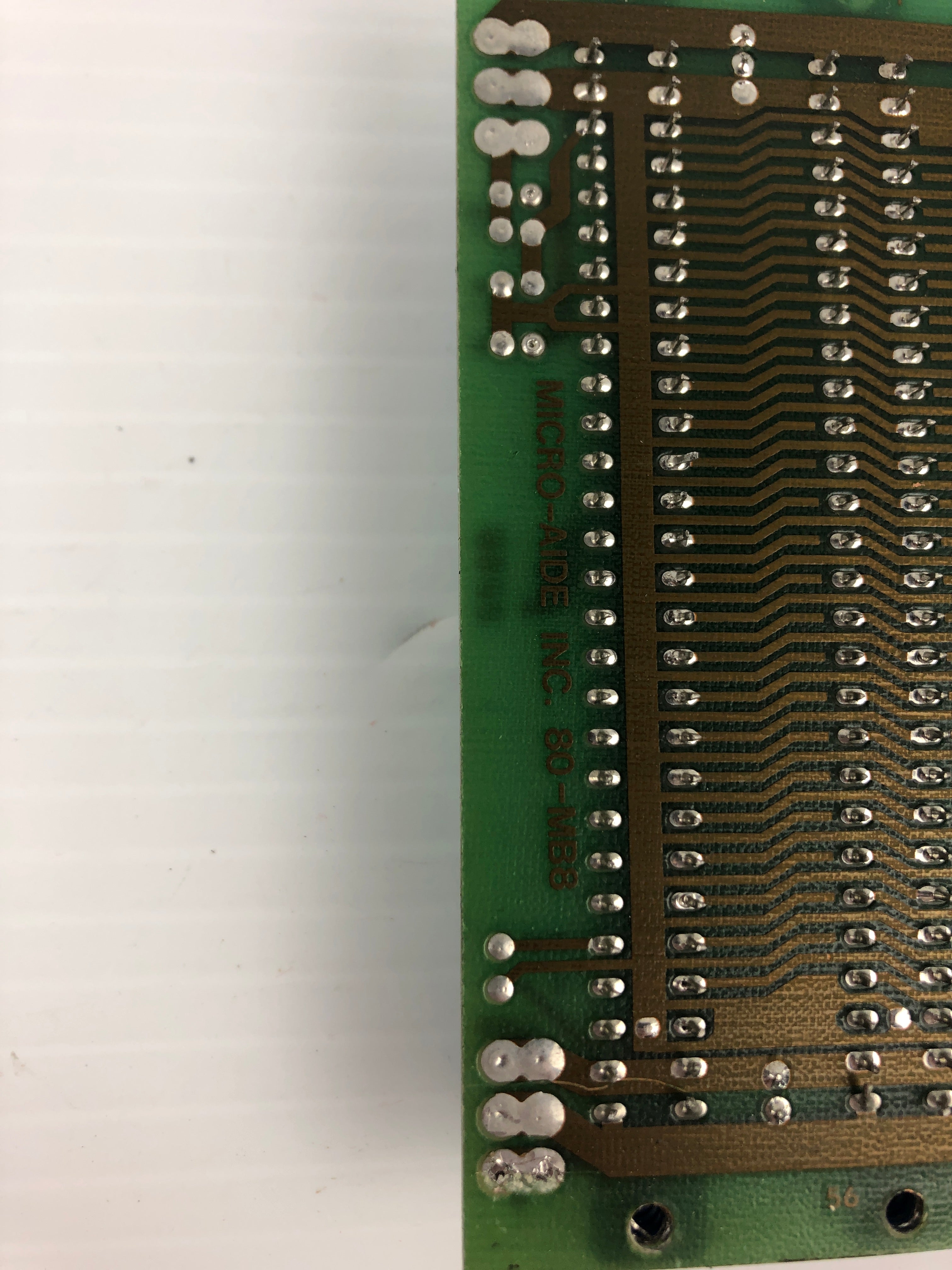 Micro-Aide 80-MB8 Circuit Board PLC 8-Slot Rack