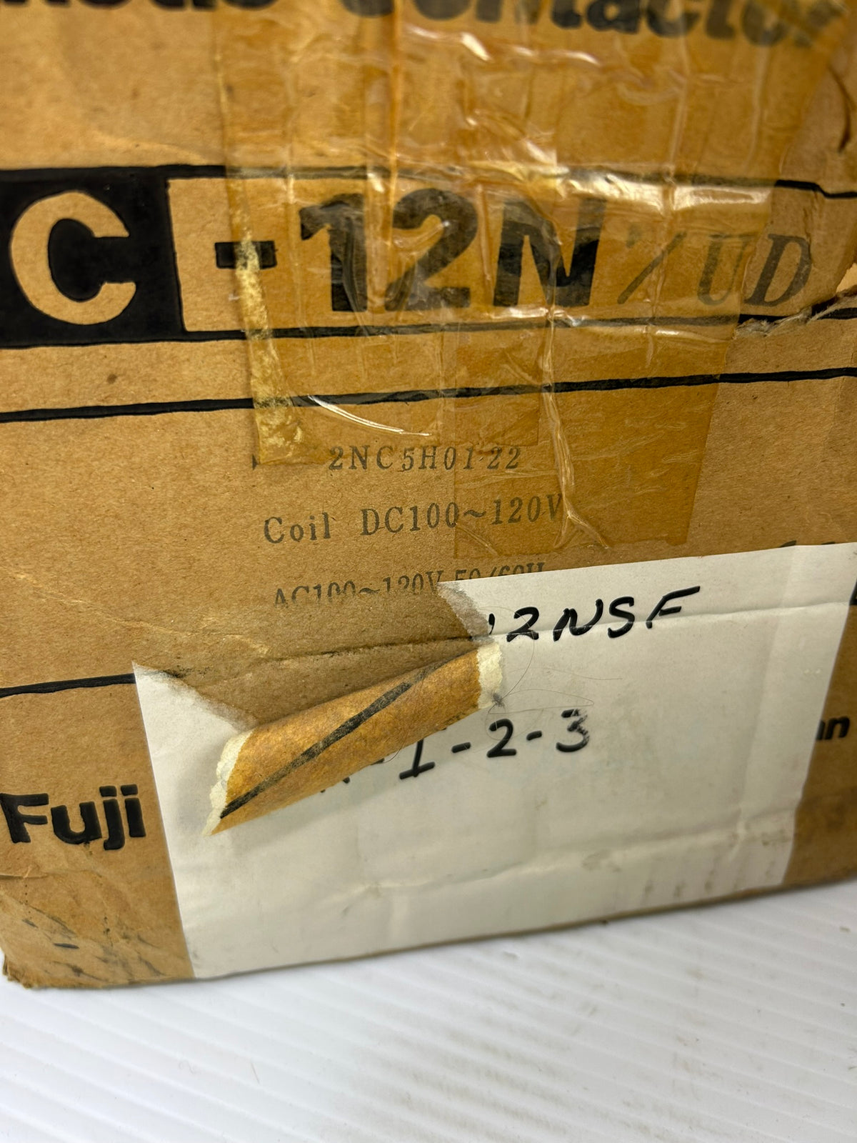 Fuji Electric SC-12N/UD 2NC5H0 Contactor 3 Pole 120V Coil 125-300HP 2NC5H0122