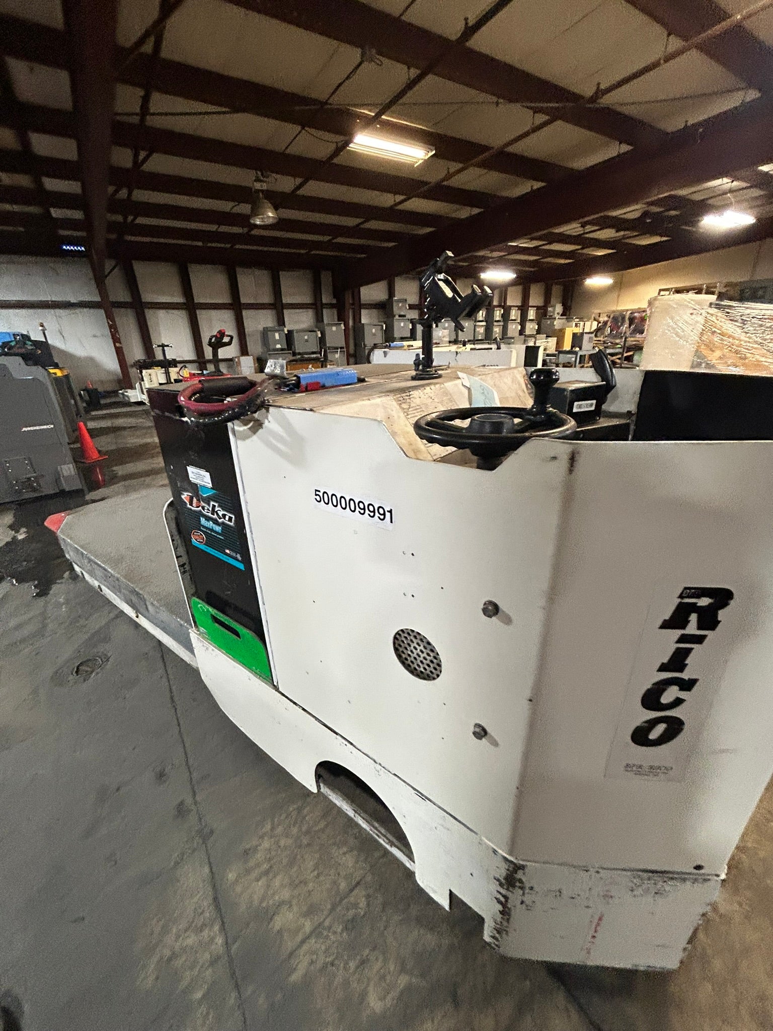 BPR Rico PLRDD100 Platform Electric Stand-Up Lift Truck 10,000 Lb. Type E 36V