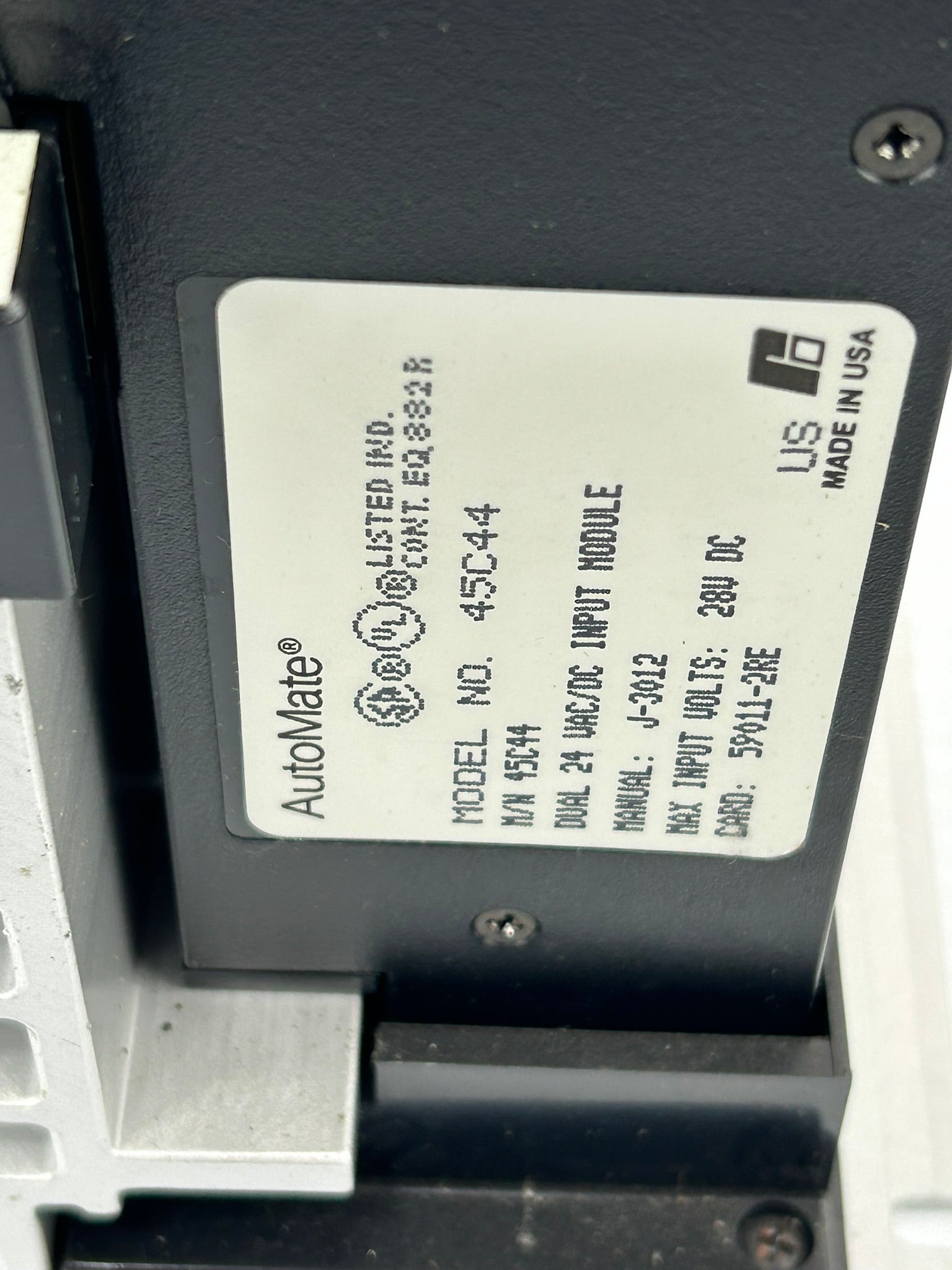 Reliance Electric Automate 45C1A Programmable Controller with (7) 45C44 Modules