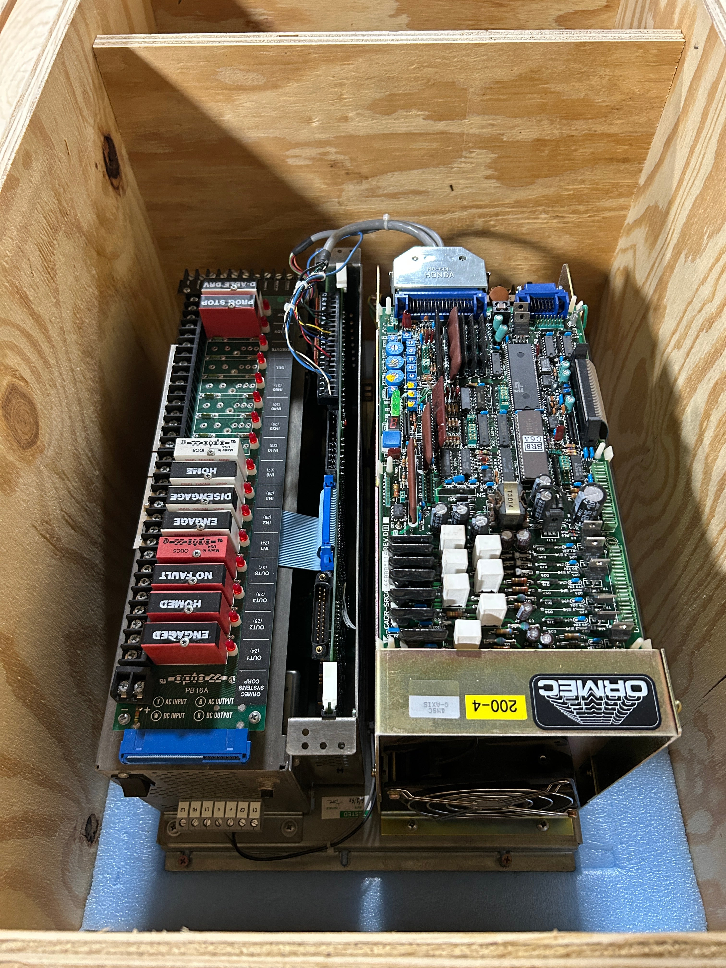 Ormec MCS-S33G:240 Servo Drive Assembly Breaker LF-330 Noise Filter SAC-SRDU