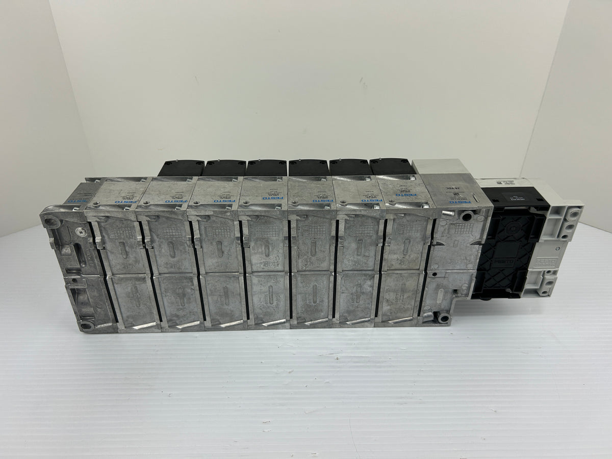 Festo Valve Assembly VTSA-FB CPX-FB13 VSVA-B-M52-AZD-D1-1T1L VABB-S2-10-WT