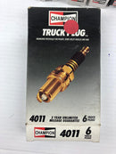 Champion 4011 Truck Spark Plugs - Lot of 4