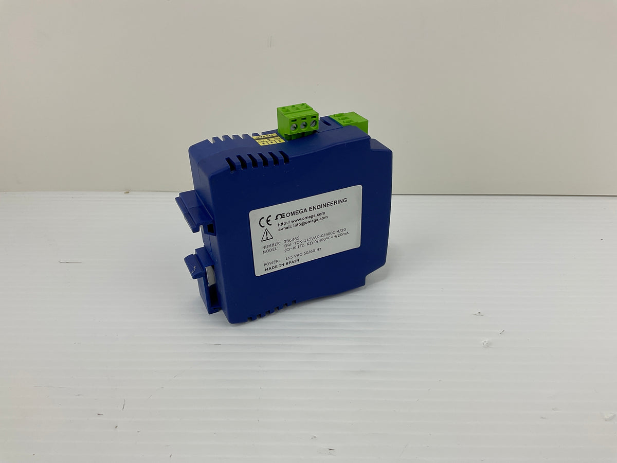 Omega DRF-TCK-115VAC-0/400C-4/20 Signal Conditioner 386465