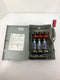 GE TH3361 Model 10 Heavy Duty Safety Switch with (3) Fusetron Fuses FRS20 480V