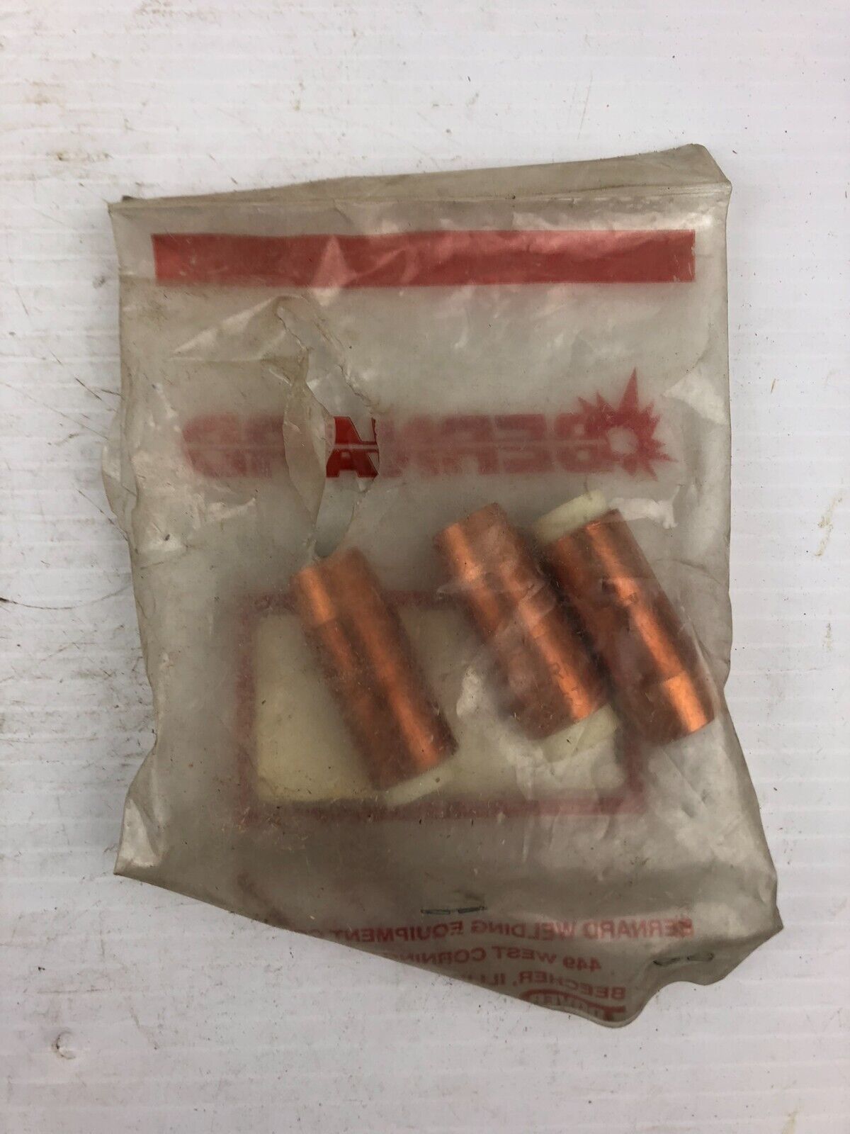 Bernard 8675A Welding Nozzle Low Amps Copper 9/16" - Pack of 3